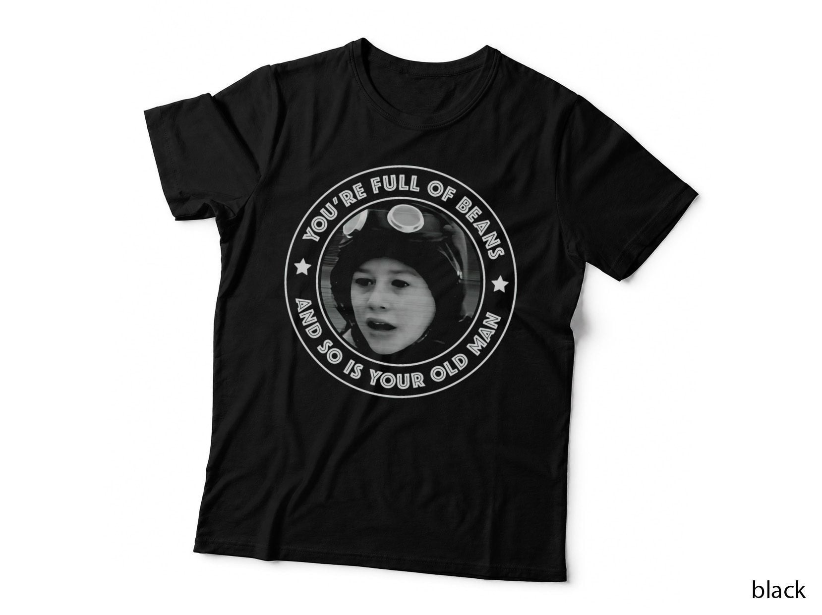 Christmas Story - You're Full of Beans and So Is Your Old Man Crewneck T-Shirt