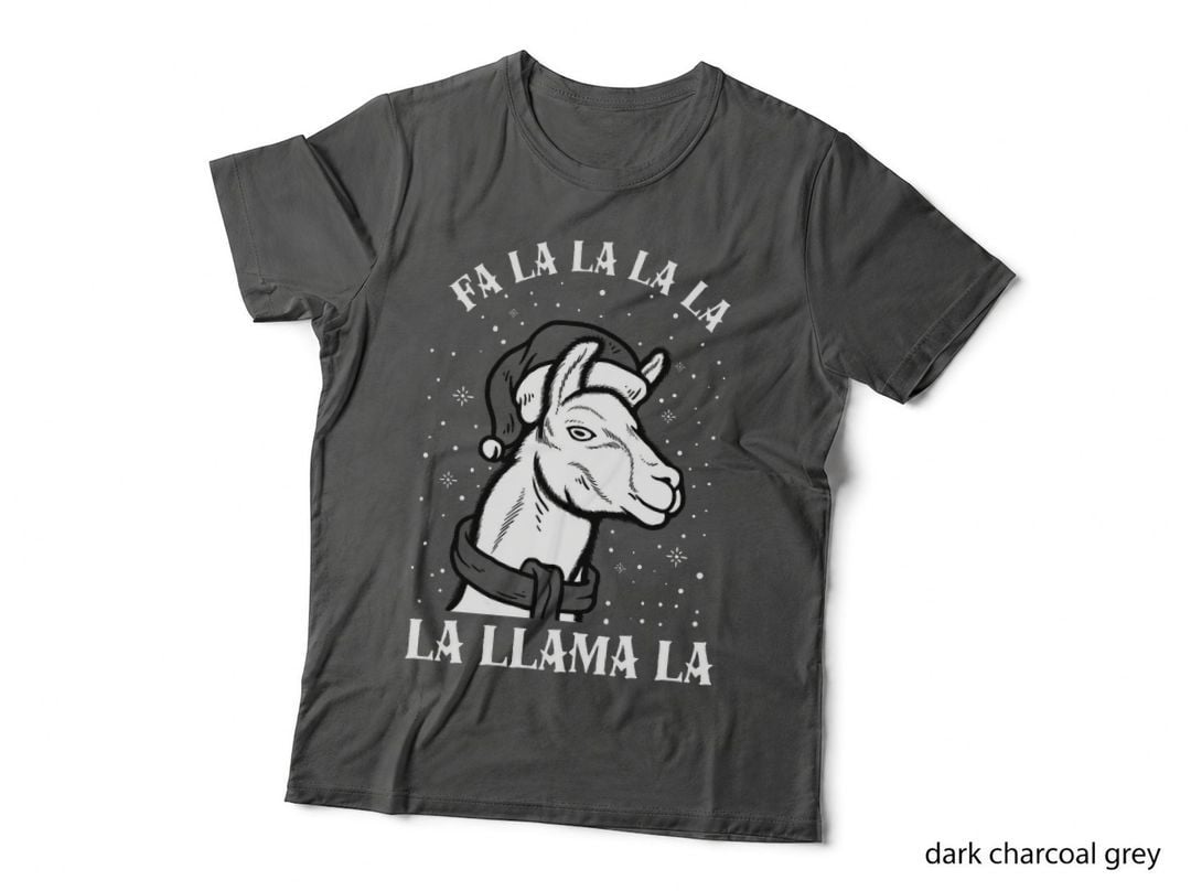 Fa La La La La La Llama La Crewneck Sweatshirt T-Shirt