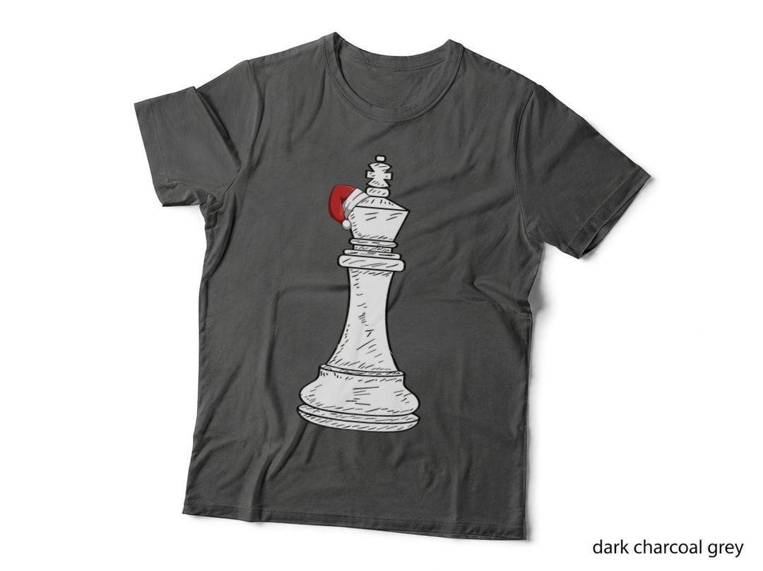 King Chess Piece Santa Hat Christmas Pajama X-Mas Sport T-Shirt, Gift Tee