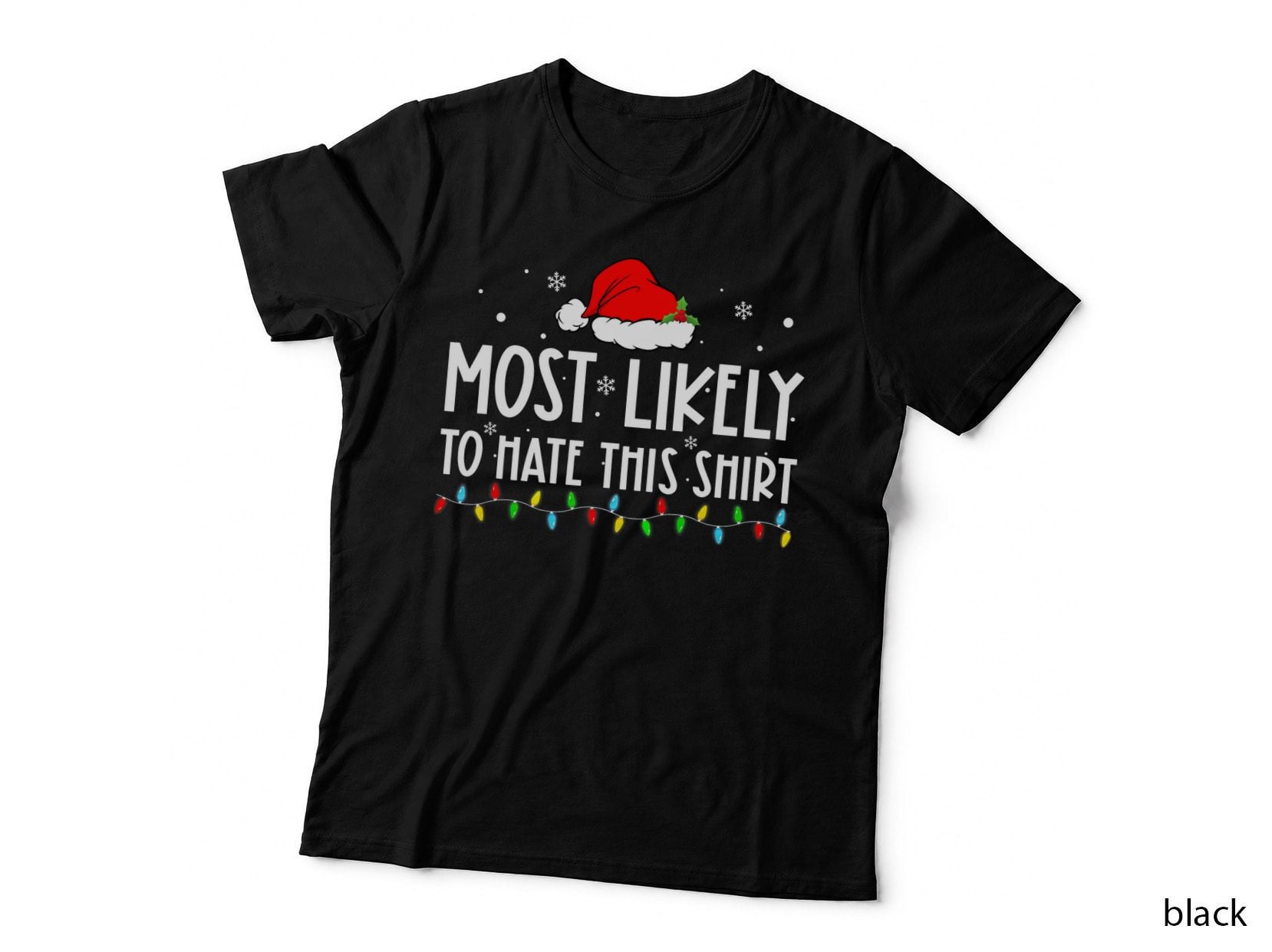 Most Likely to Hate This Shirt Xmas Pajamas Family Christmas Pullover Hoodie