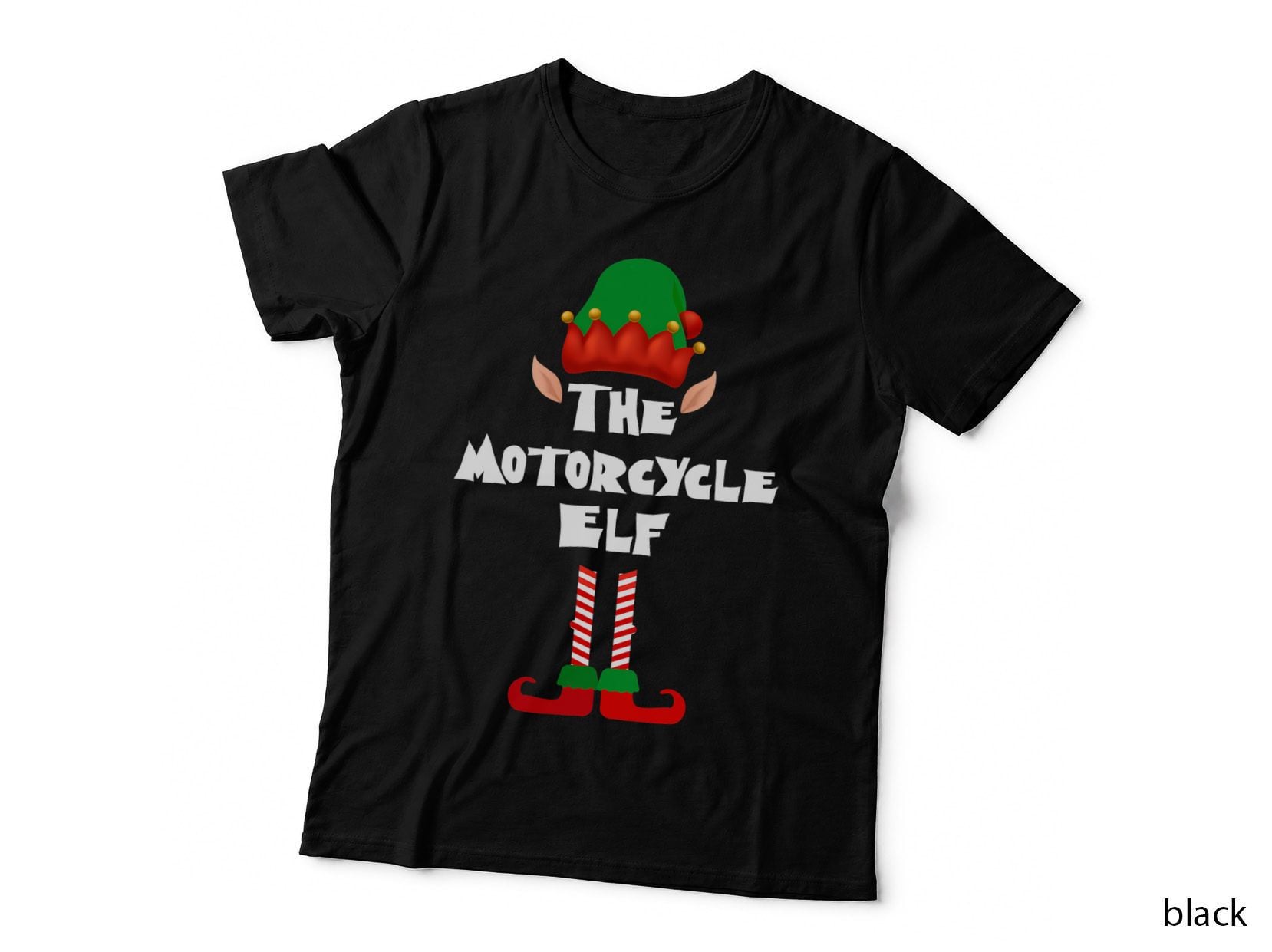 Motorcycle Matching Family Group Christmas Party Pajama T-Shirt
