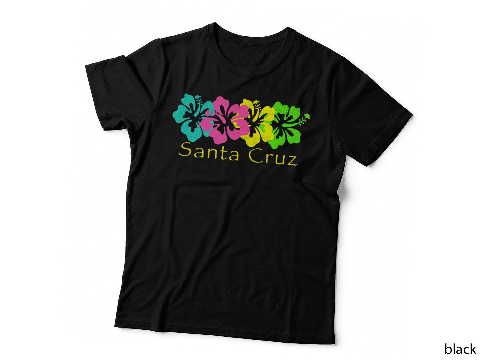 Santa Cruz Shirt Santa Cruz Travel Surf T-Shirt, Holiday Movie Tee