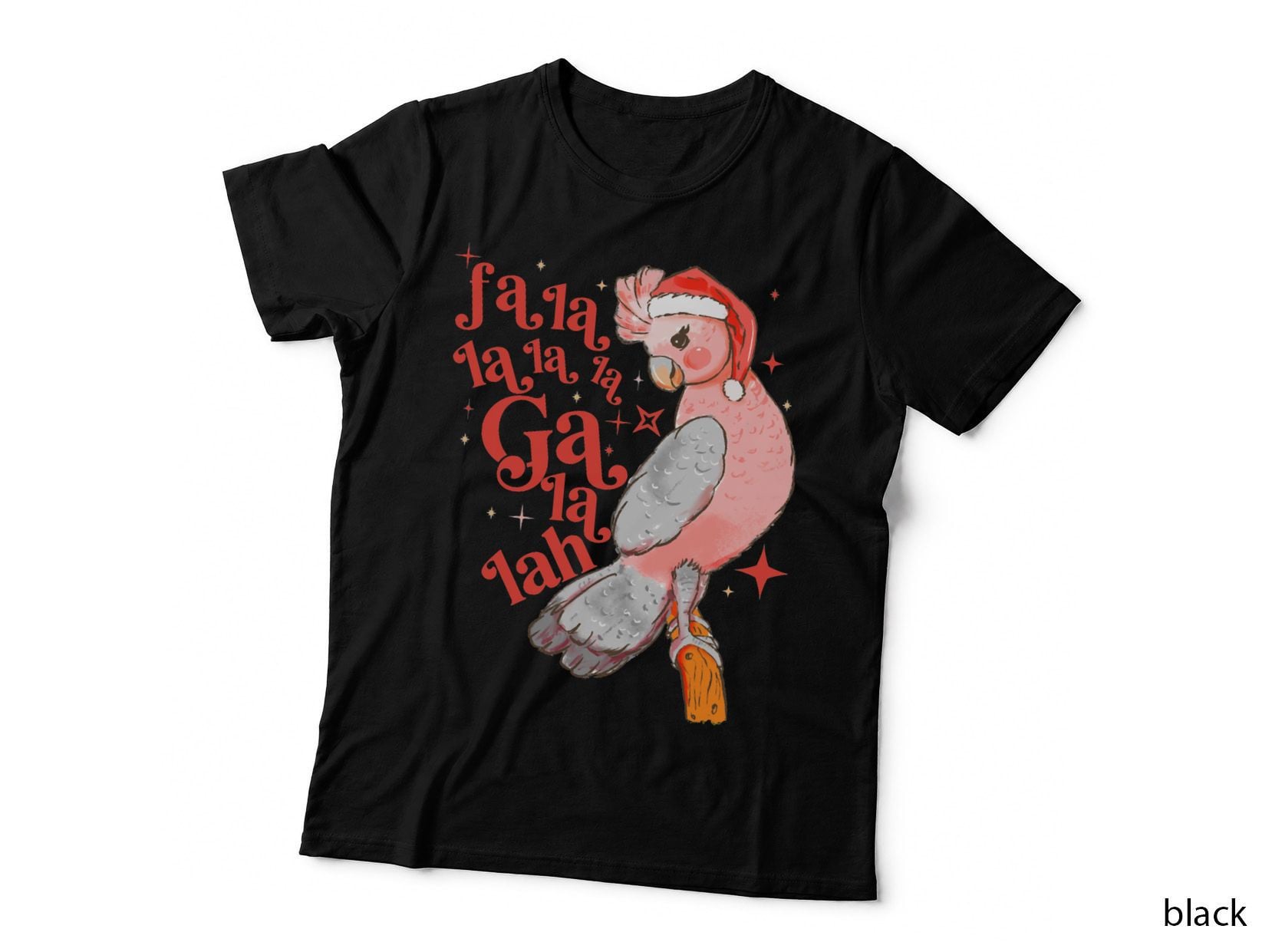 Australian Funny Christmas Holidays Cute Galah Bird Falala Essential T-Shirt