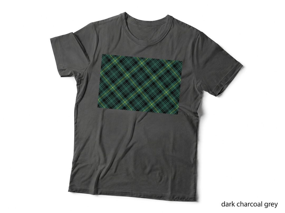 Gordon Fabric Plaid Tartan Scottish Crewneck Sweatshirt T-Shirt