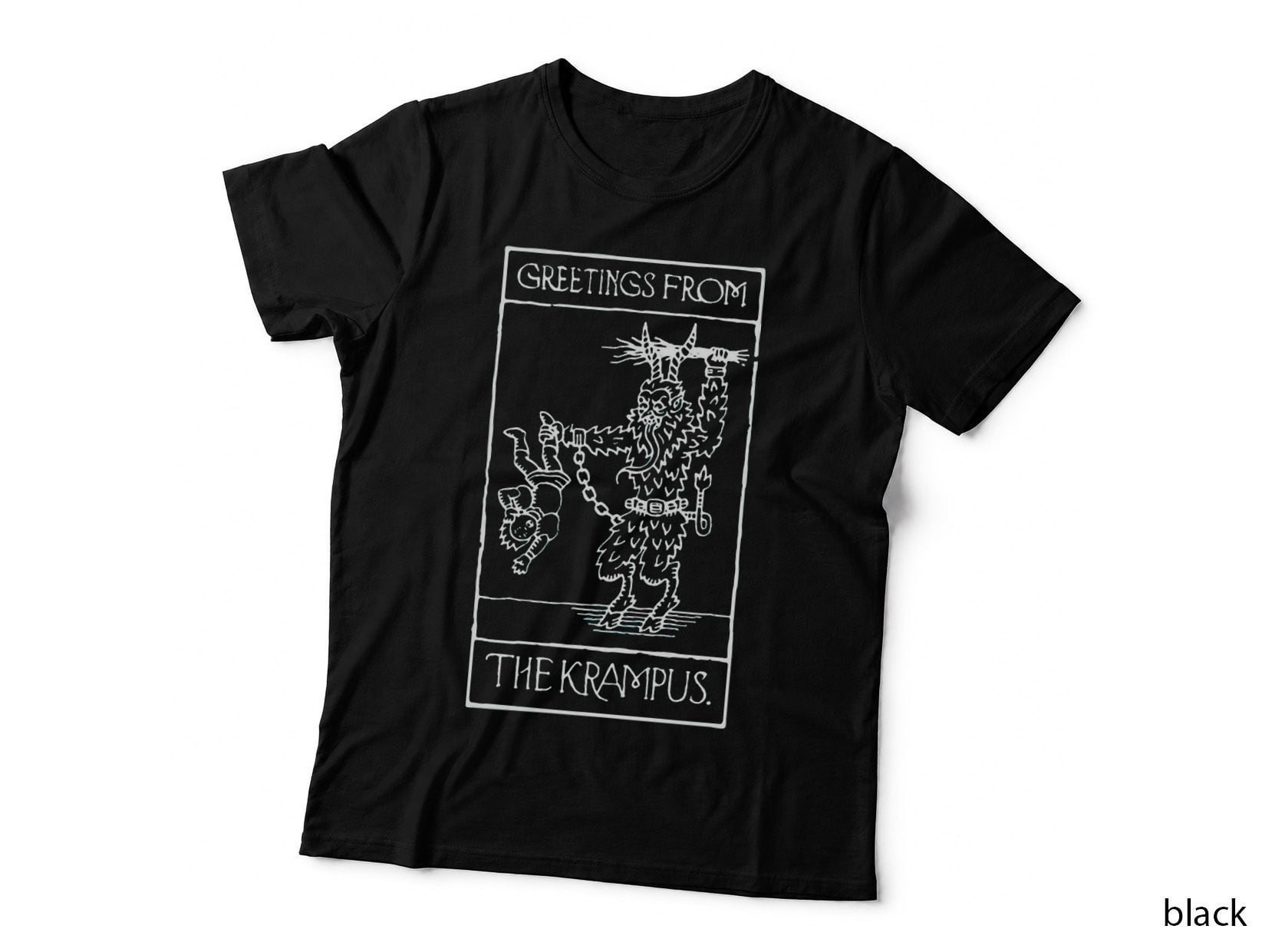 Greetings from the Krampus Crewneck Sweatshirt T-Shirt