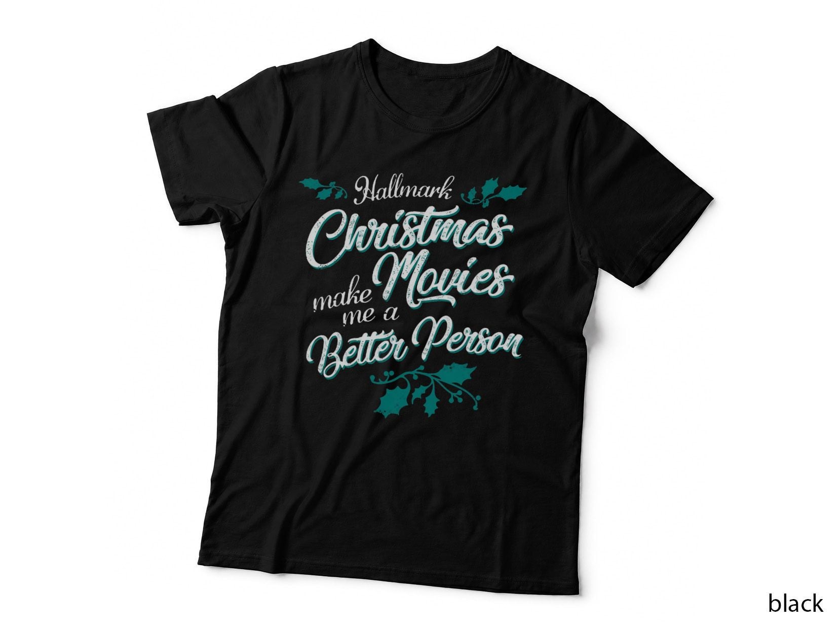 Hallmark Christmas Movies Crewneck Sweatshirt, Festive Wear T-Shirt