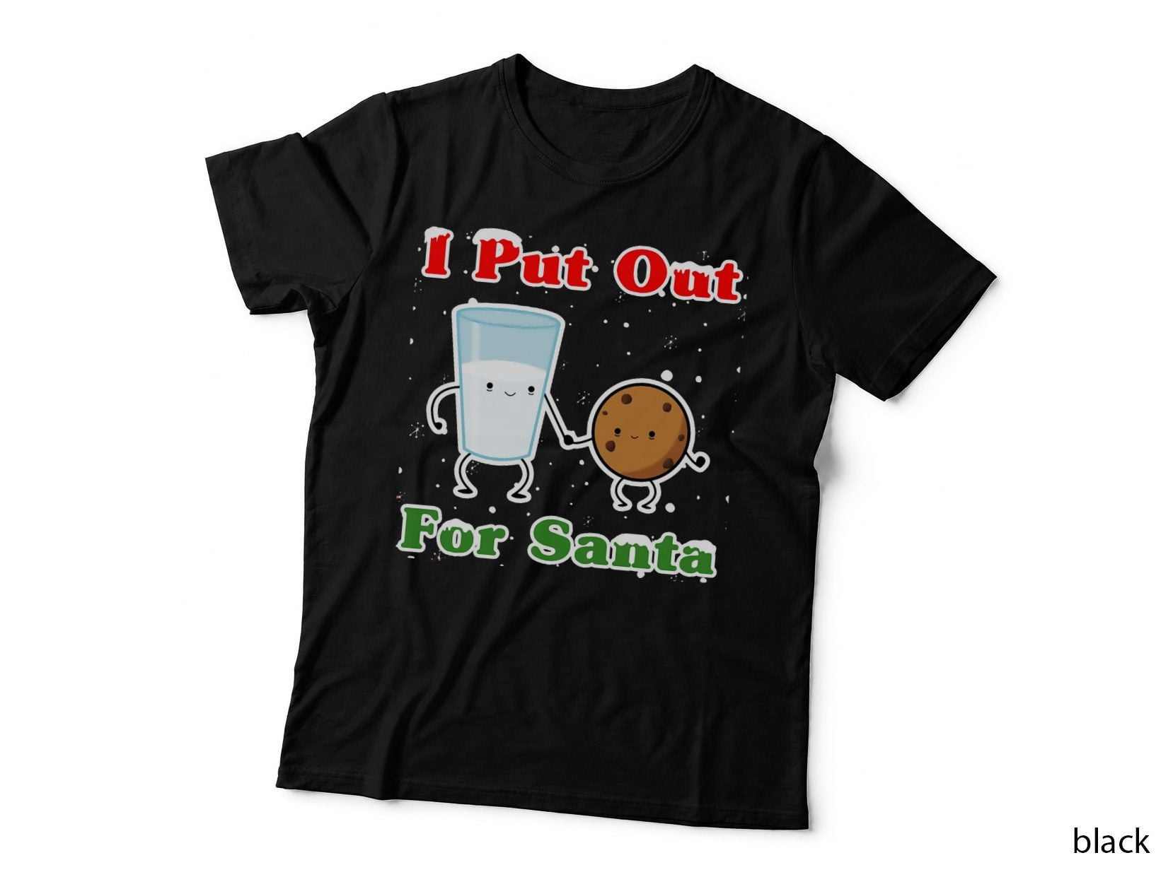 I Put Out for Santa Funny Christmas T-Shirt