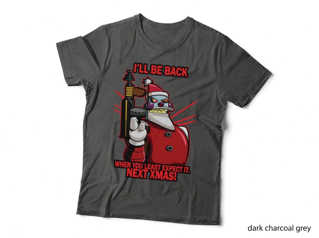 I'll Be Back Next Xmas Crewneck Sweatshirt, Festive Wear T-Shirt