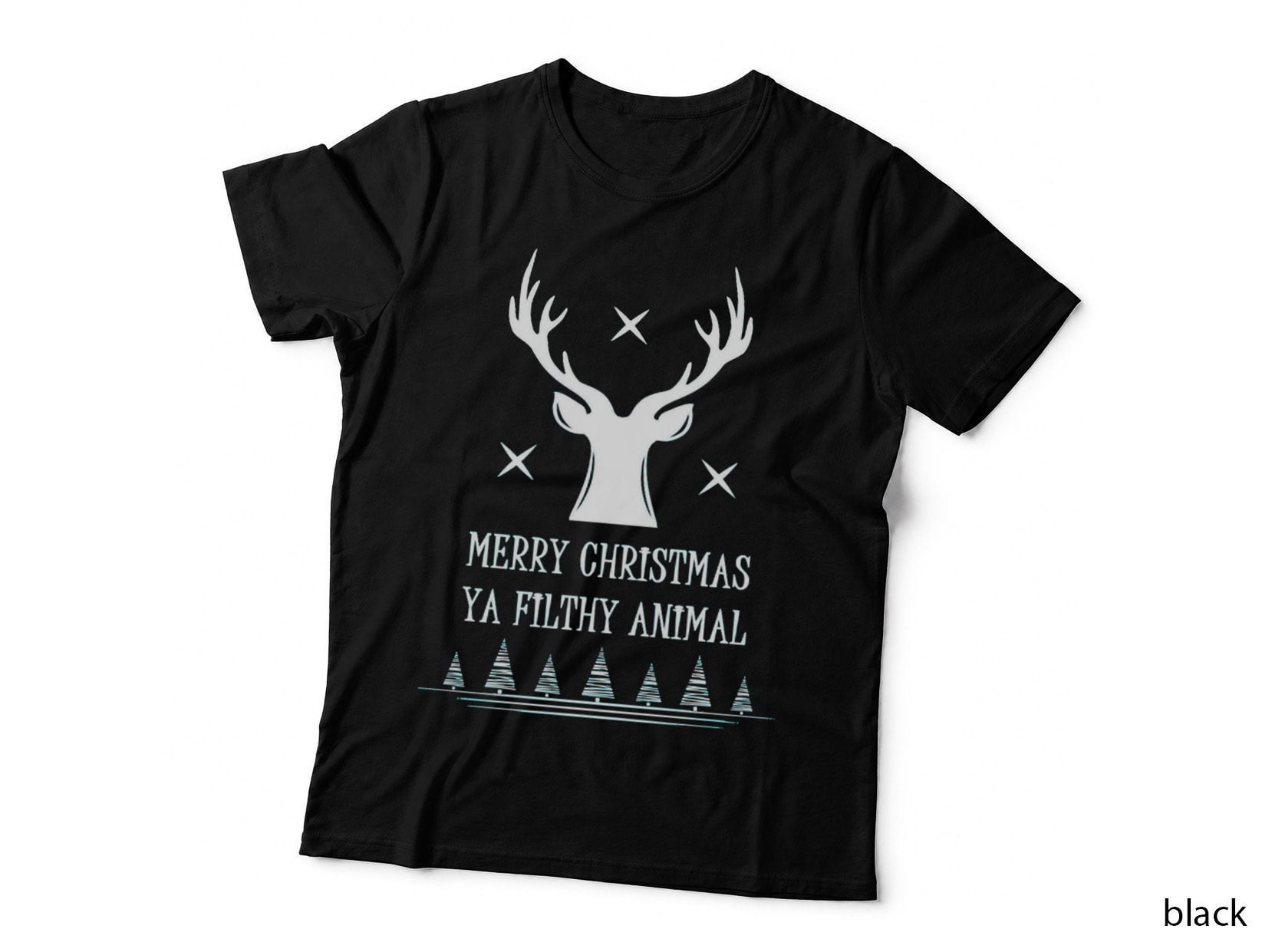 Merry Christmas Ya Filthy Animal Xmas T-Shirt