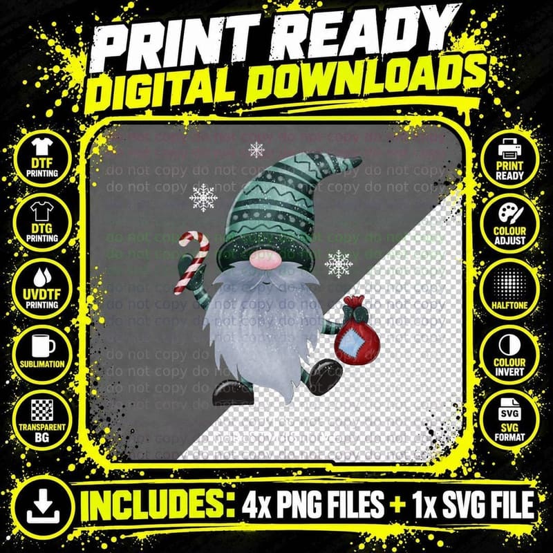 Merry Christmas! - It's Christmas Time Crewneck Png SVG Digital Bundle