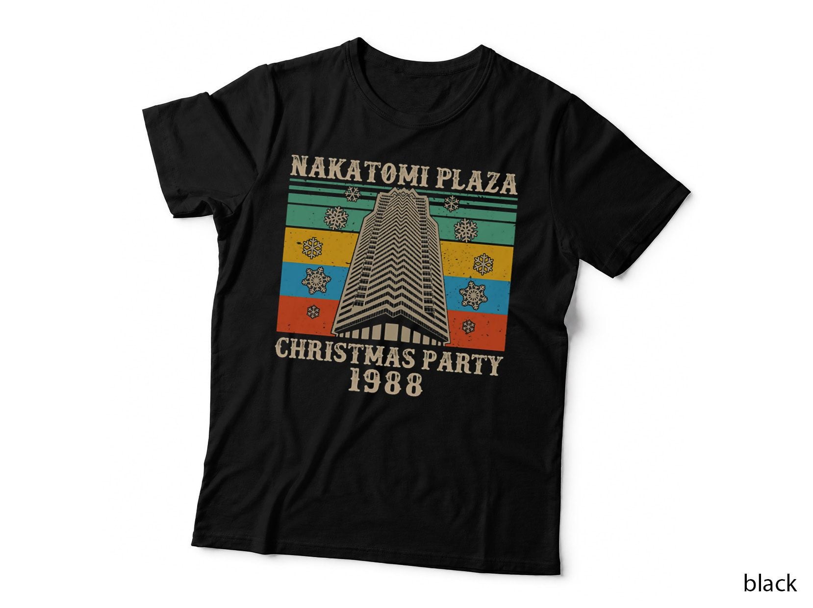 Nakatomi Plaza Christmas Party 1988 Vintage Crewneck Sweatshirt T-Shirt