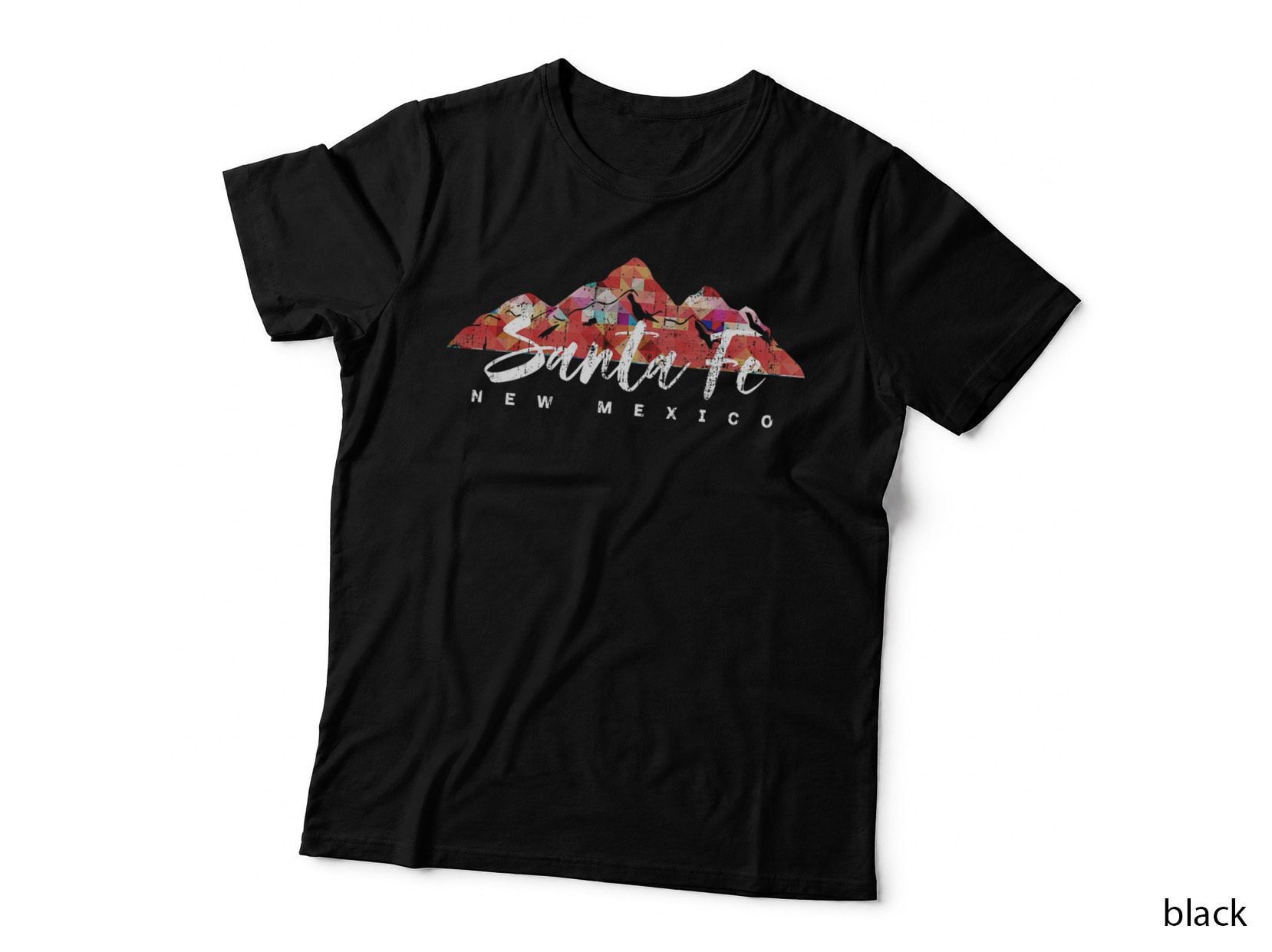 SANTA FE NEW Mexico Family Travel Hiking Camping Skiing Trip T-Shirt