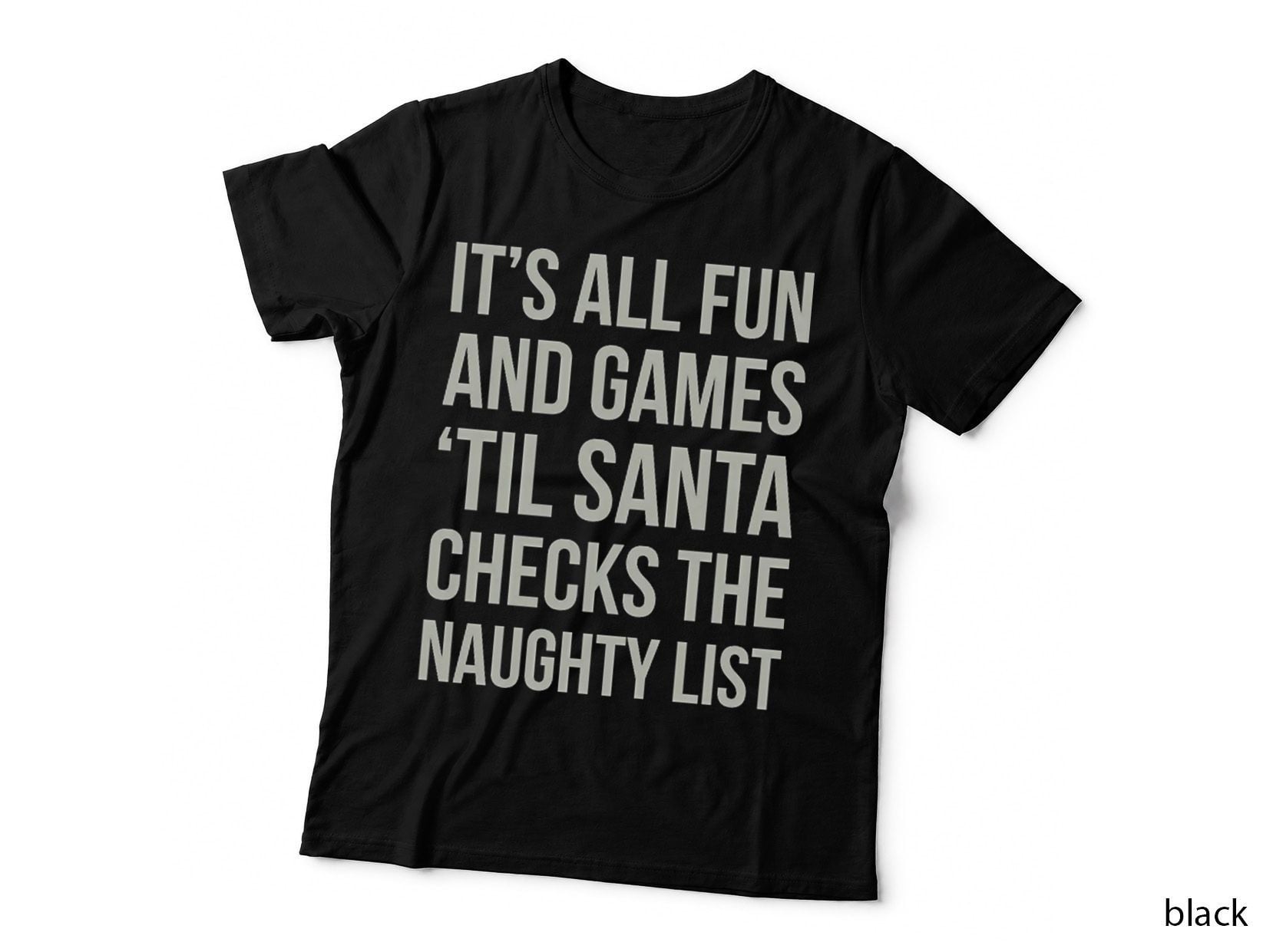 Santa's Naughty List T-Shirt