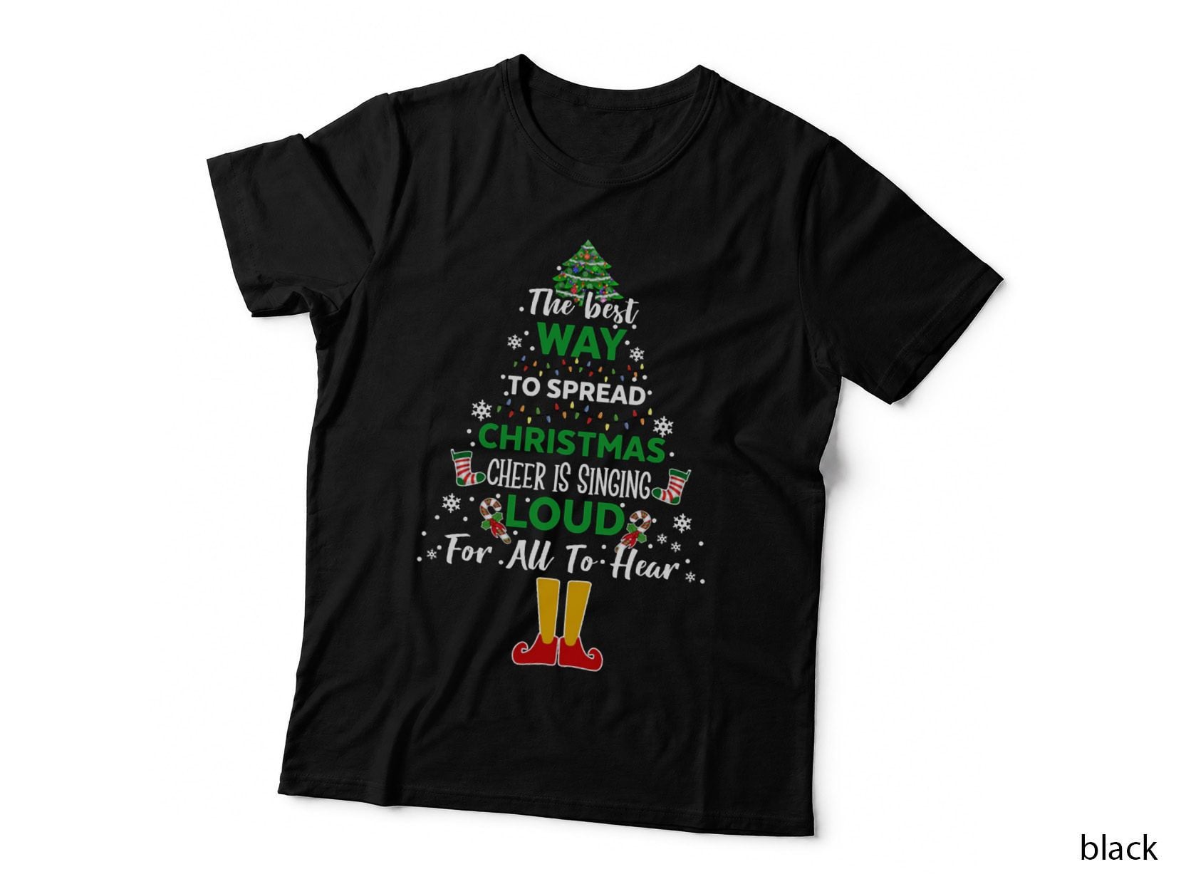 The Best Way to Spread Christmas Crewneck Sweatshirt T-Shirt