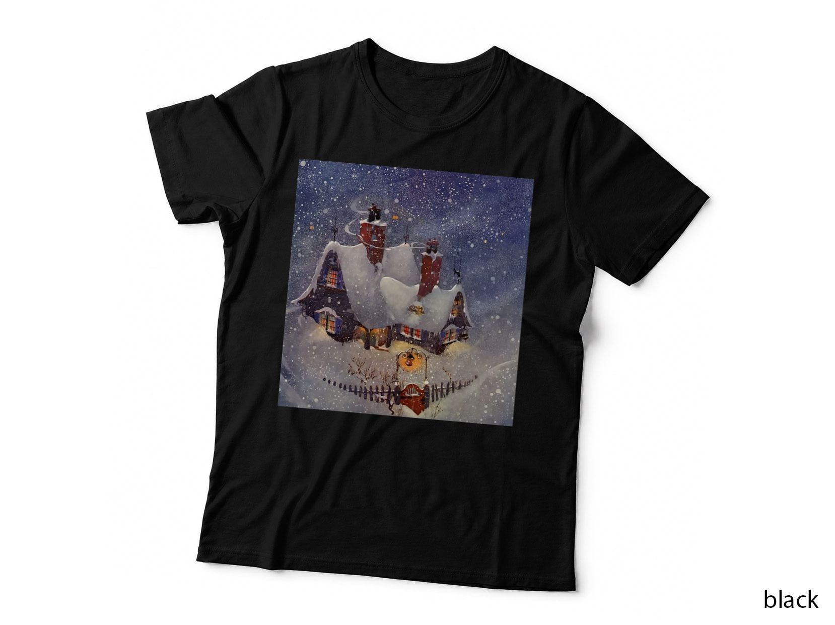 Vintage Christmas, North Pole Crewneck Sweatshirt, Festive Wear T-Shirt