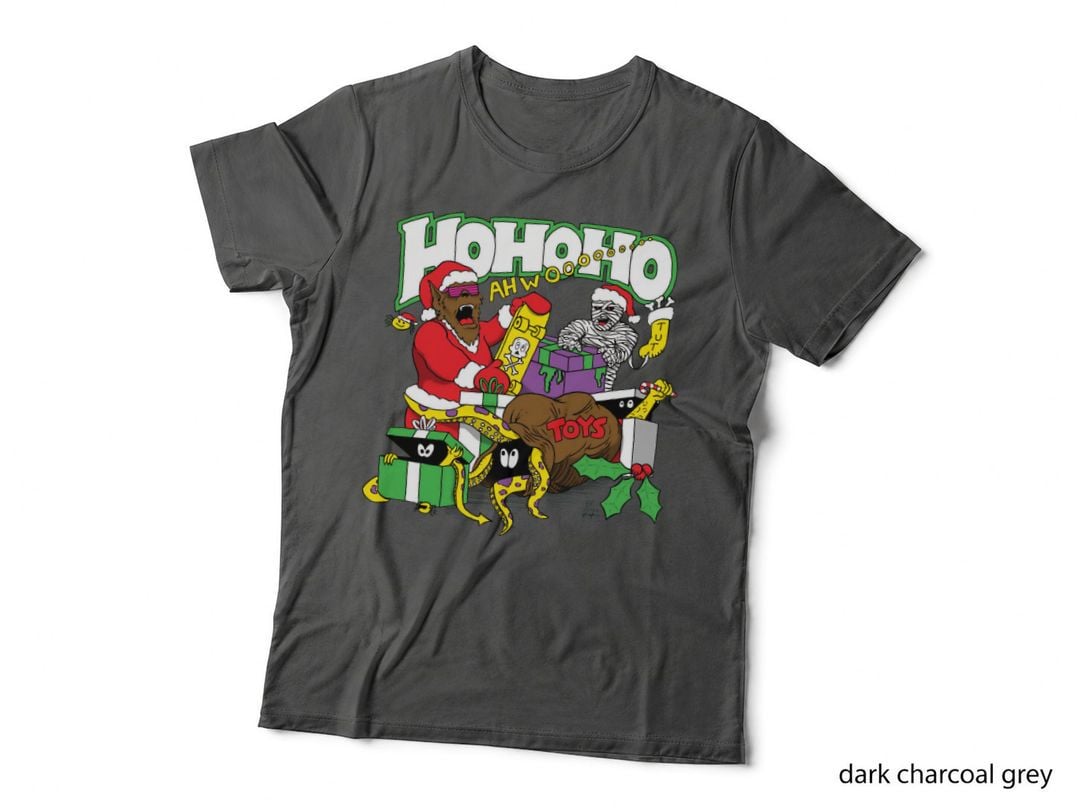 We Wish You a Scary Christmas! Crewneck Sweatshirt, Xmas Present T-Shirt