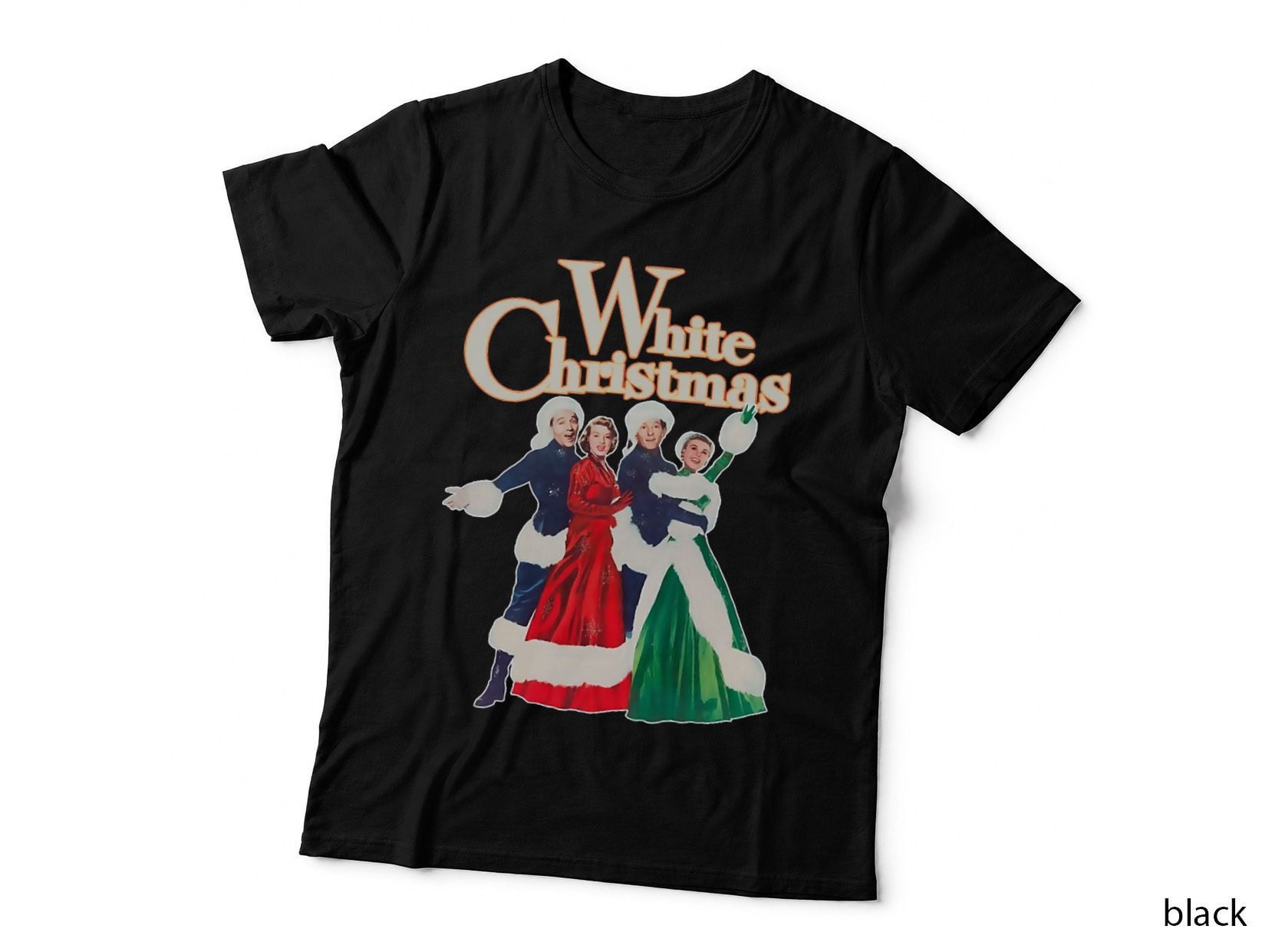 White Christmas 1954 Holiday Classic Movie Crewneck Sweatshirt T-Shirt
