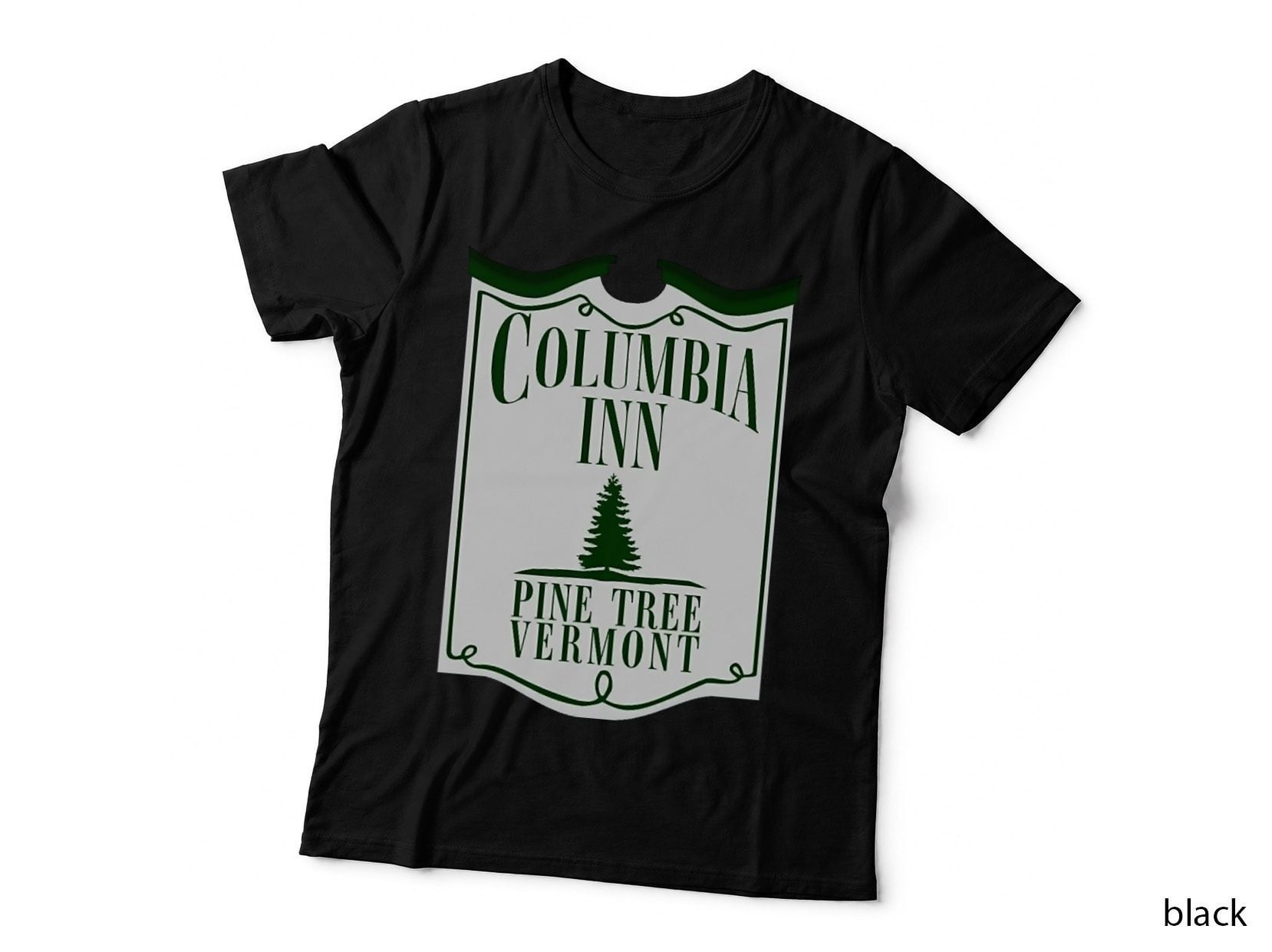 White Christmas Columbia Inn Pine Tree Vermont Crosby Kaye T-Shirt
