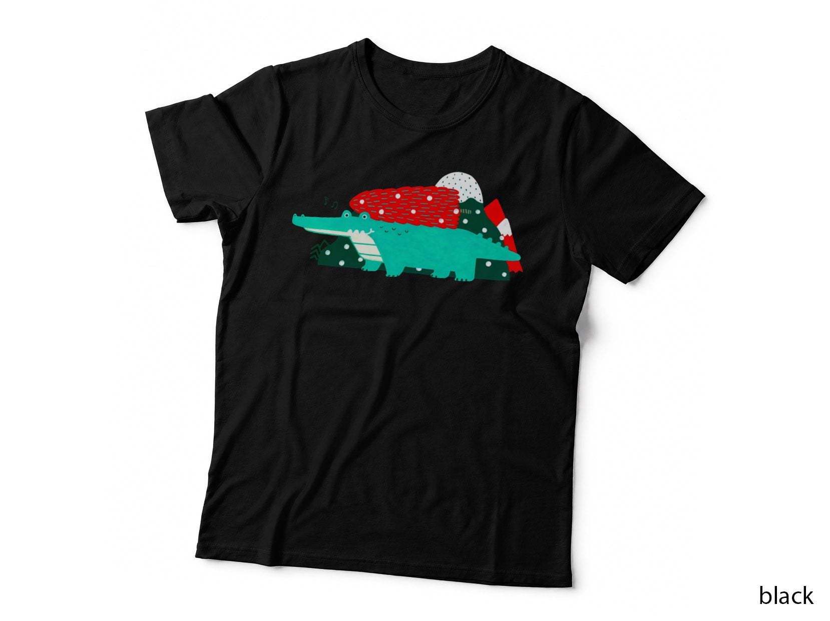 X-Mas Alligator Crewneck Sweatshirt T-Shirt