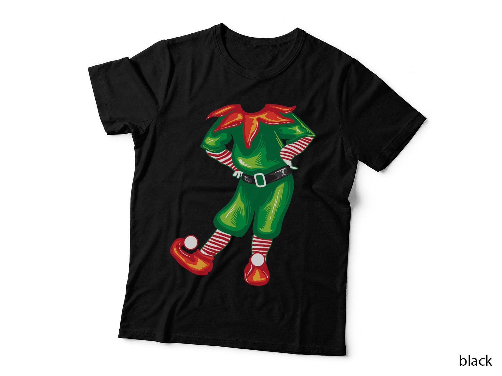 Funny Christmas Elf Costume - Great Santa's Helper Xmas Gift T-Shirt