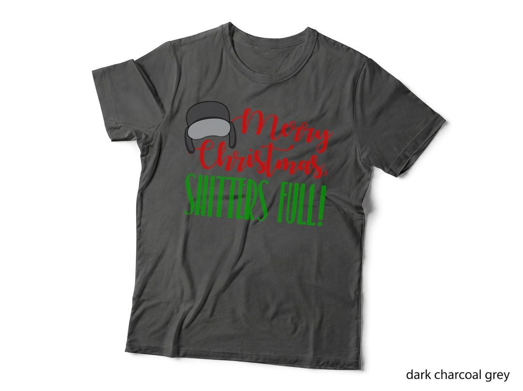Merry Christmas Quote Shitters Full S Mens T-Shirt