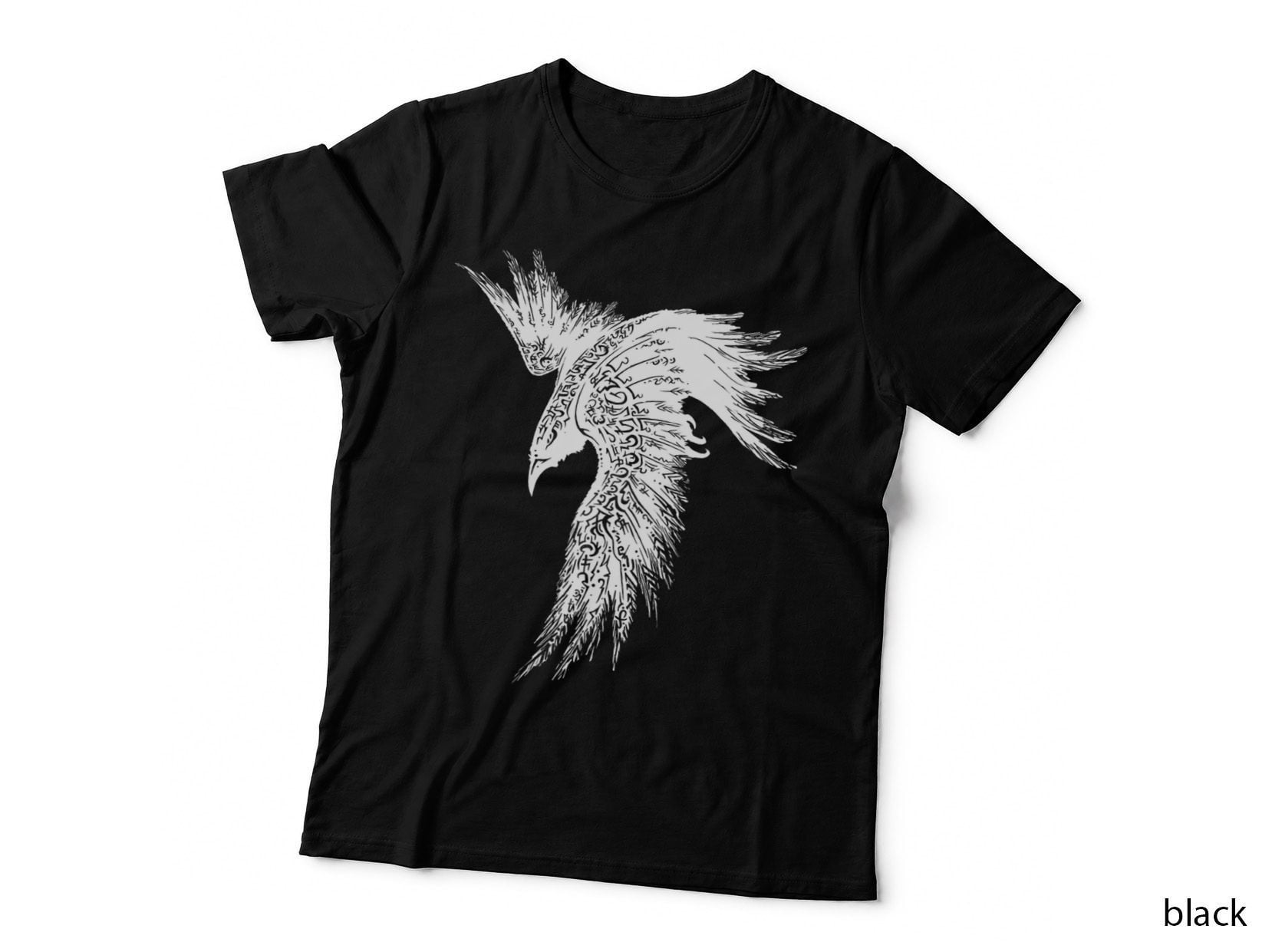 Crow Raven Norse Mythology Viking Gift for Vikings Lover T-Shirt