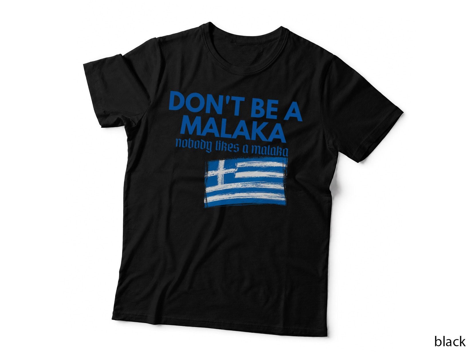 Don't Be a Malaka - Medusa Greek T-Shirt