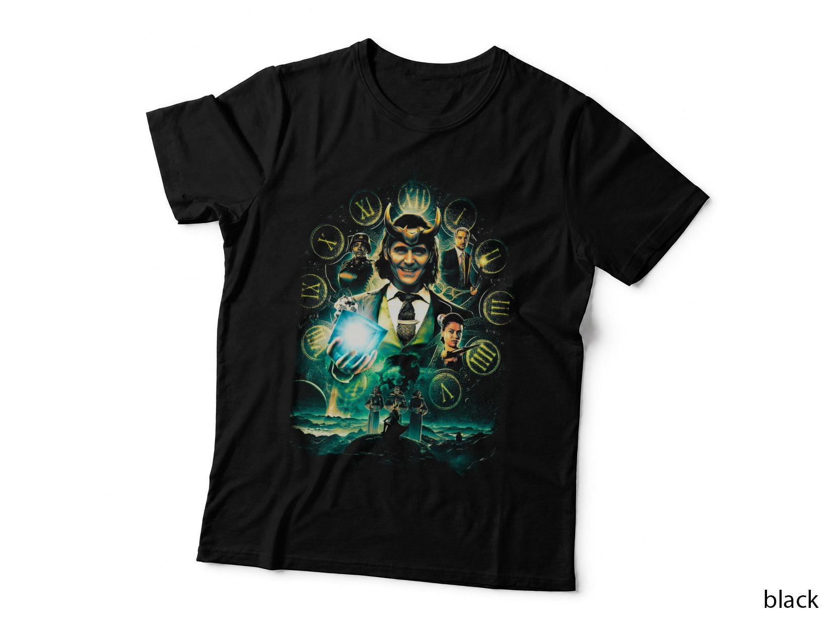 Loki T-Shirt, Norse Mythology Print, Fan Tee