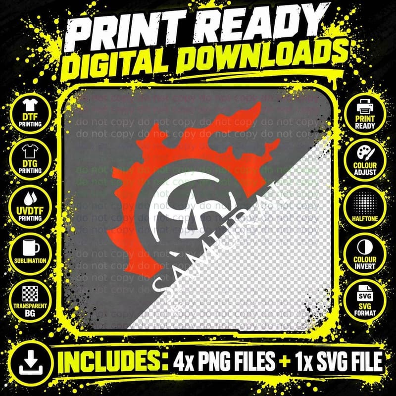 Samurai - for Warriors of Light & Darkness, Evil T-Shirt Png SVG Digital Bundle