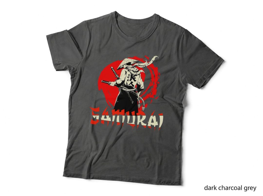 Samurai Japanese Warrior Bushido Swordsman T-Shirt