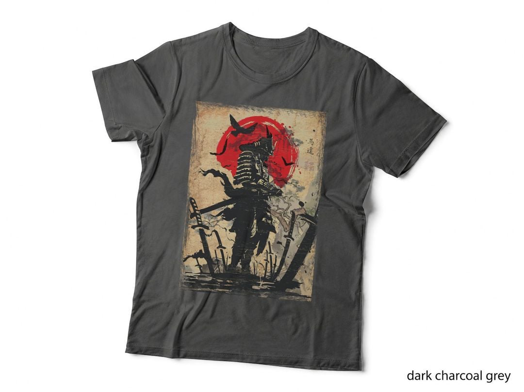 Samurai Warrior Bushido Code Japanese Swordsmen T-Shirt