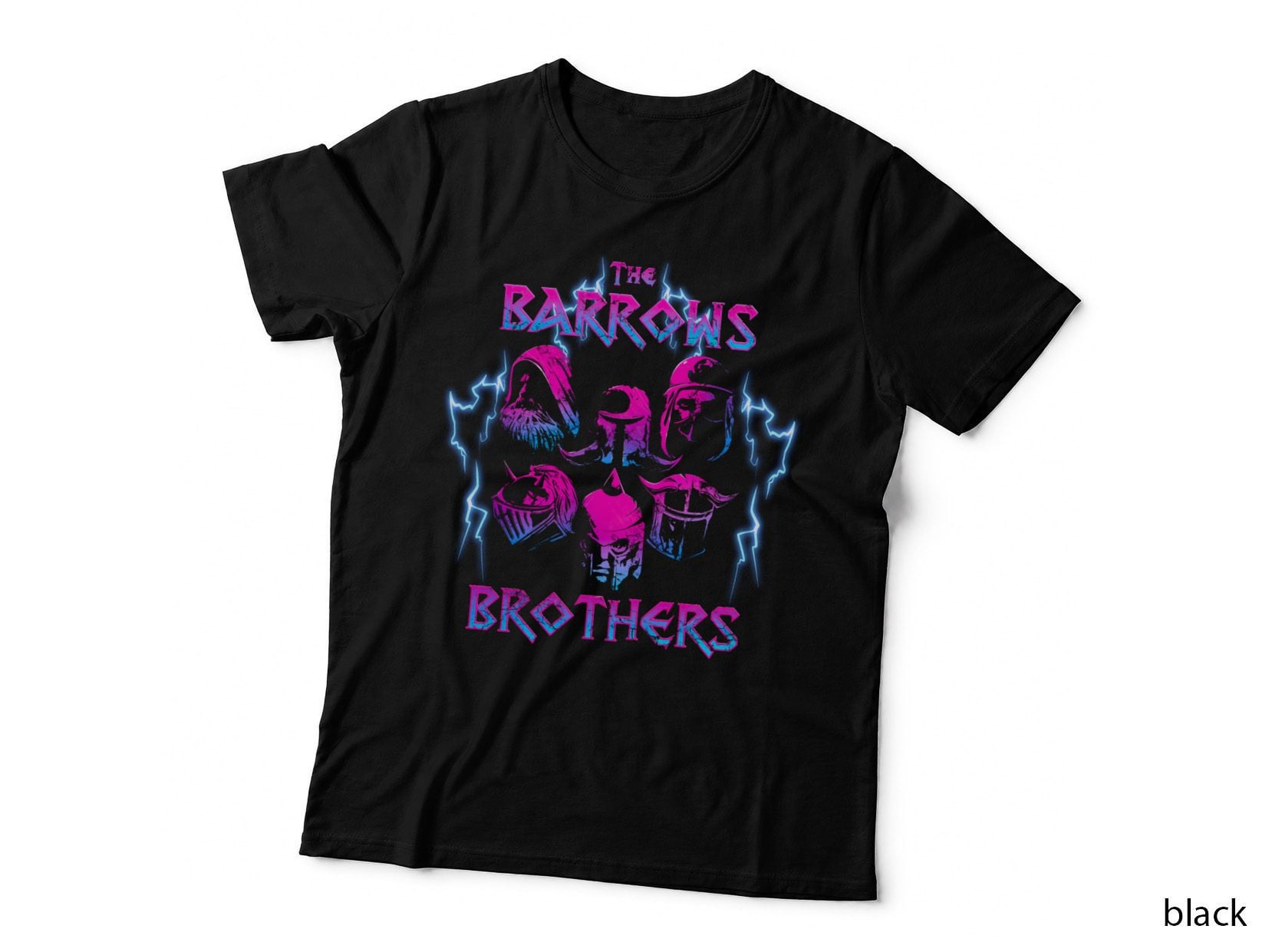 The Barrows Brothers T-Shirt, Viking Warrior Theme, Norse Mythology Apparel