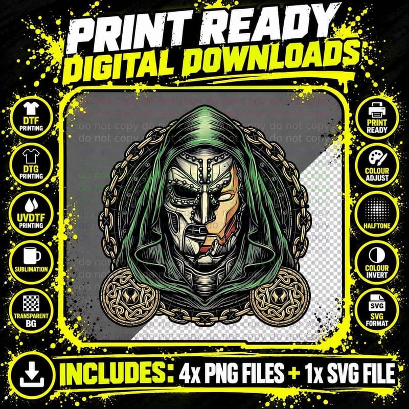 Viking Warrior T-Shirt, Gothic Fantasy Tee Png SVG Digital Bundle