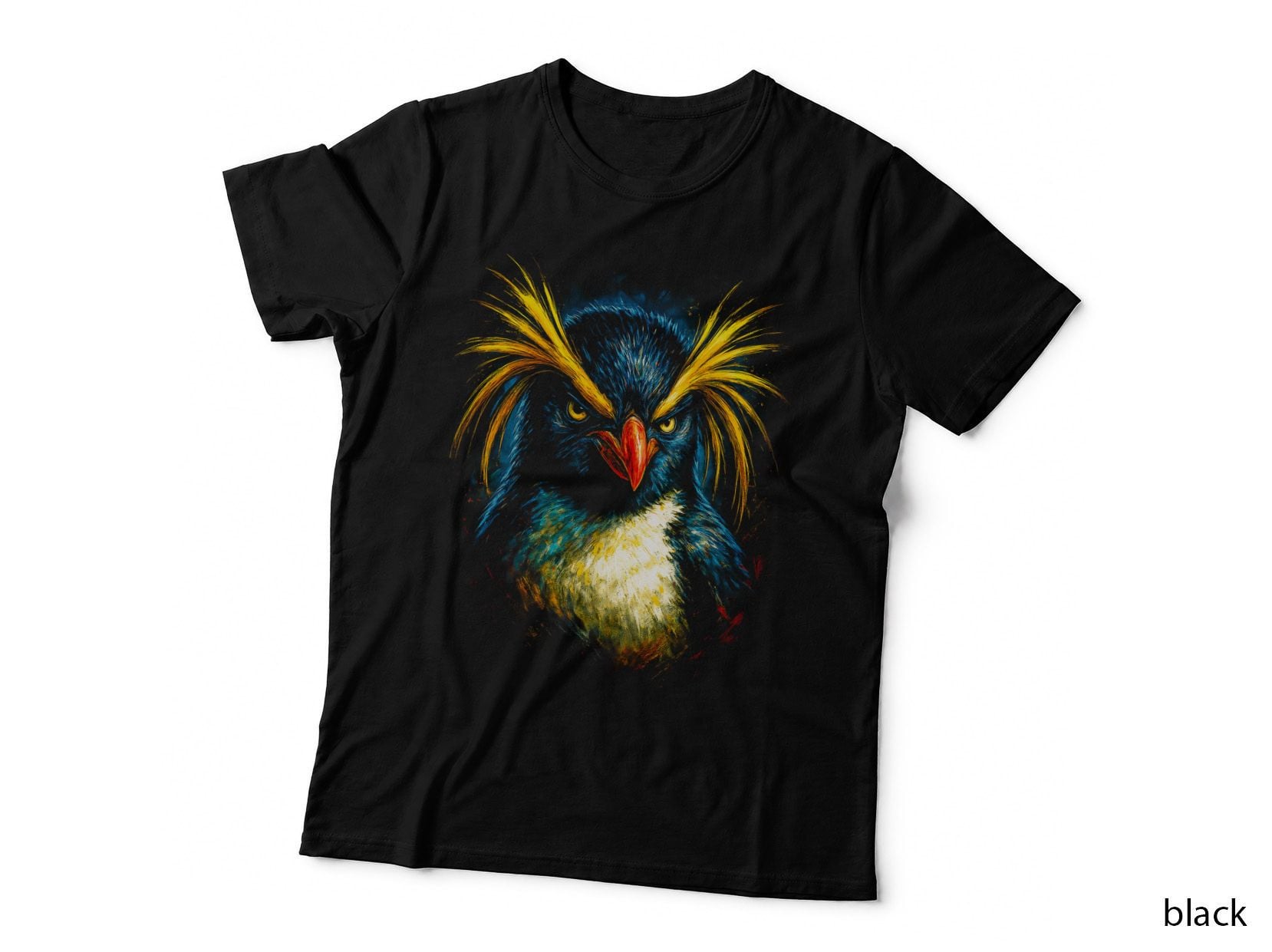 Bald Eagle T-Shirt, Halftone Fierce Eagle Gaze Graphic Tee, Nature Bird Shirt