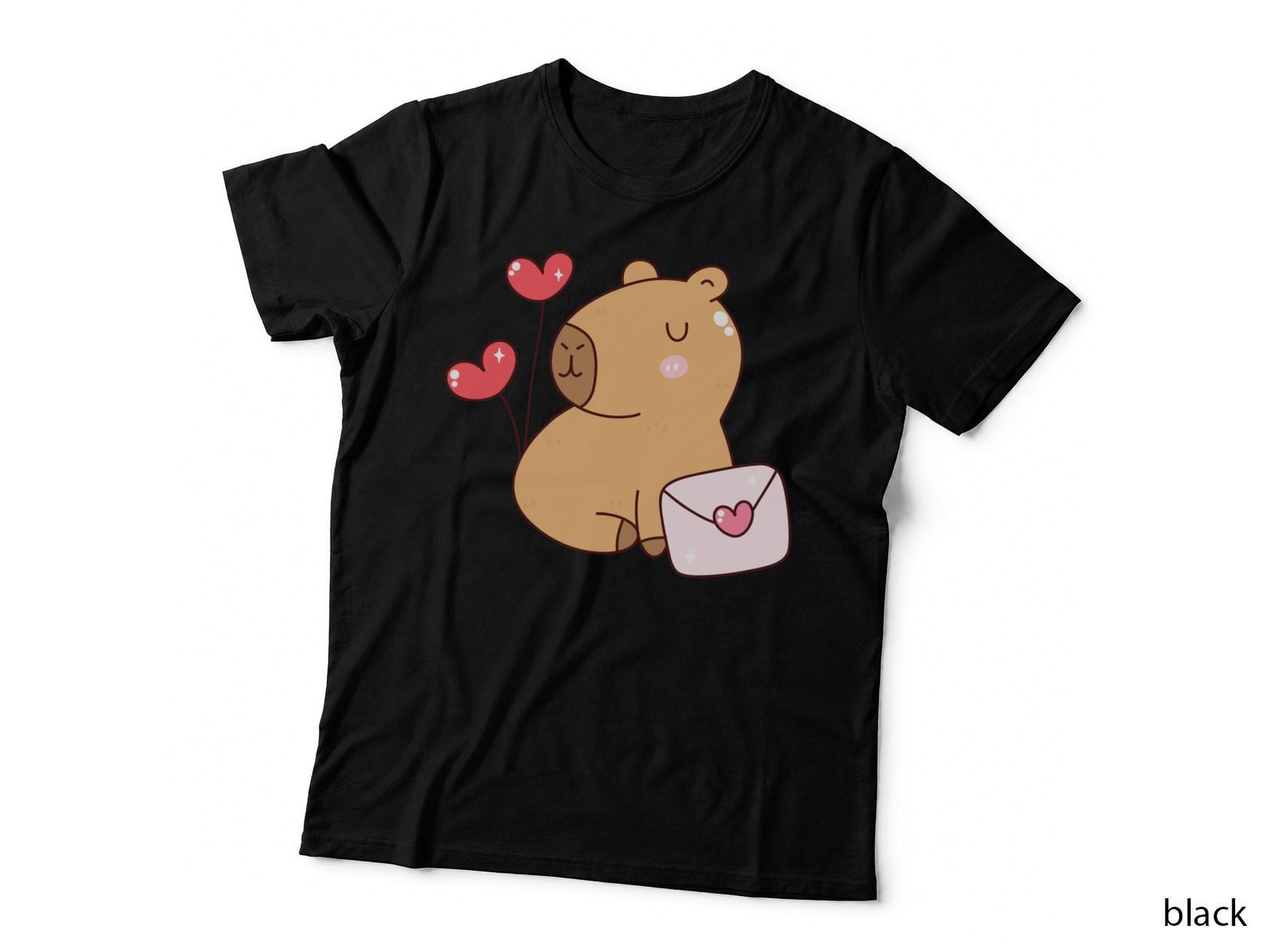 Cute Bear with Heart Lollipops T-Shirt