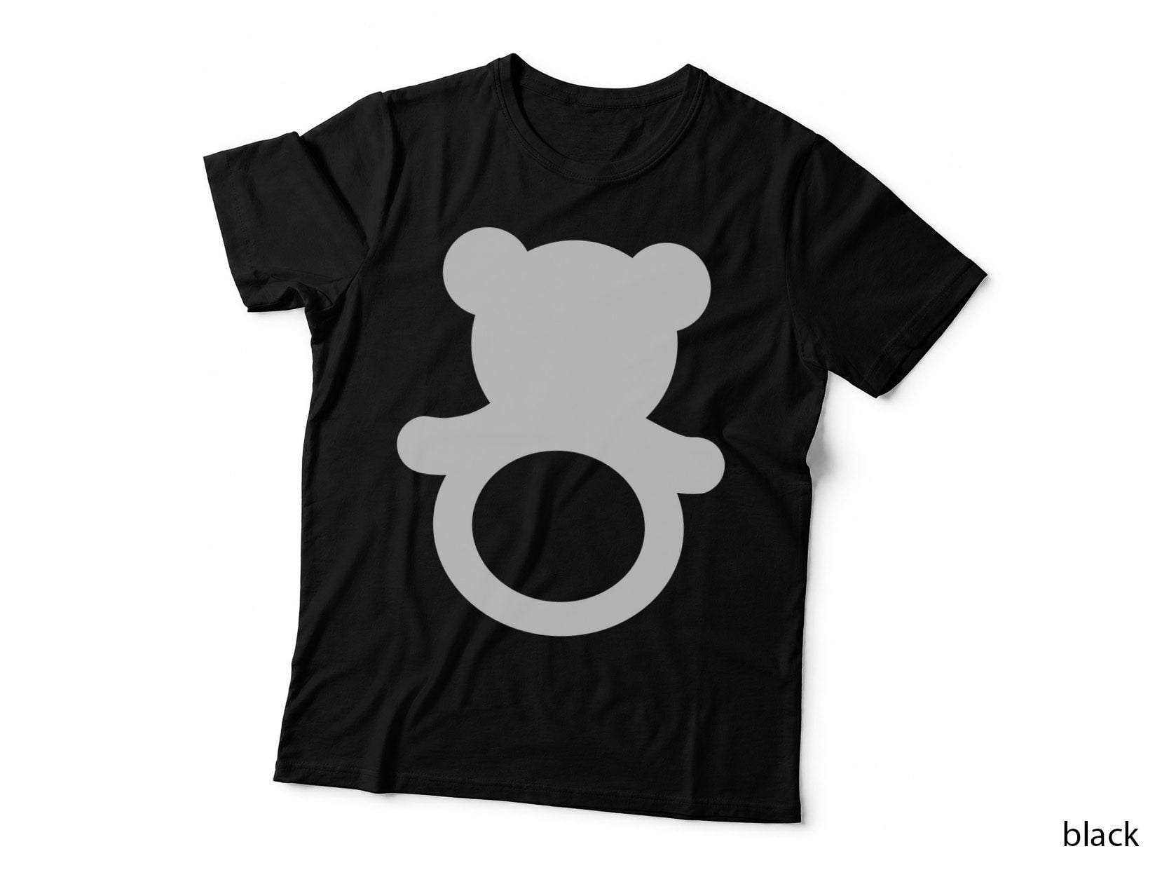 Teddy Bear Holding a Ring T-Shirt, Trendy Graphic Tee, Funny Saying Shirt