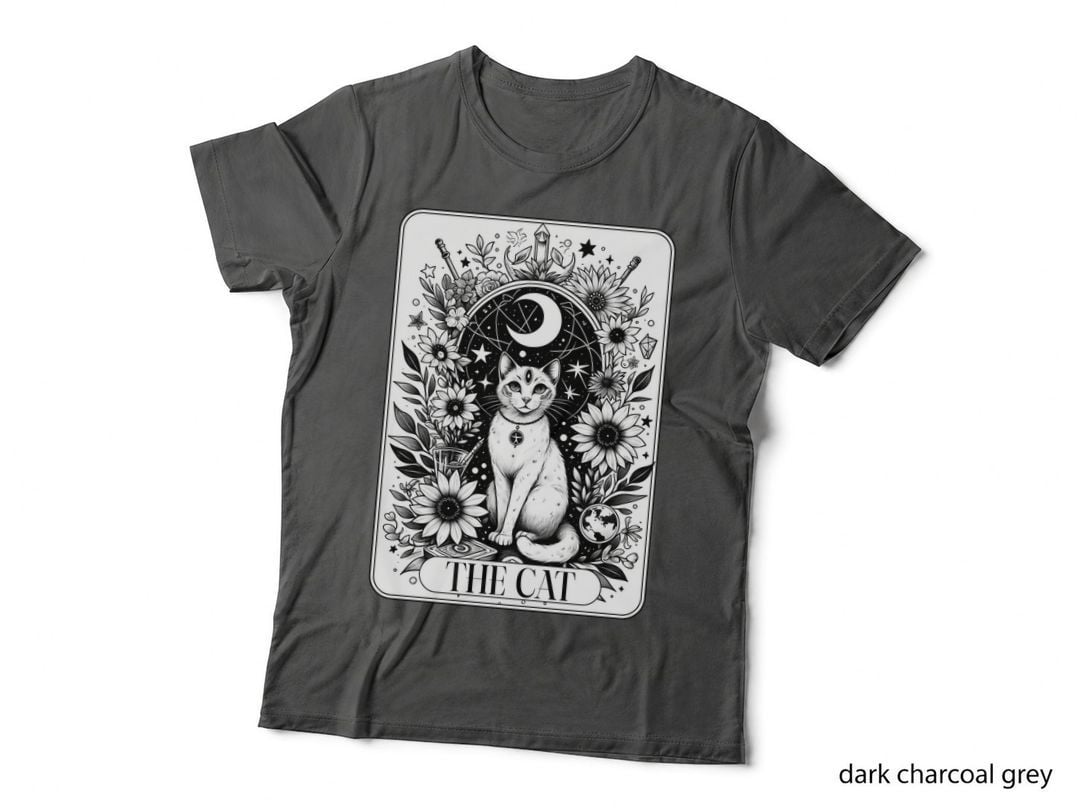 The Cat T-Shirt, Funny Tarot Card Tee, Sarcastic Gift Shirt