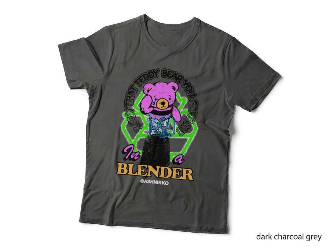 Ashnikko - Deal with It Teddy Bear, Fashion, Cute Cartoon T-Shirt