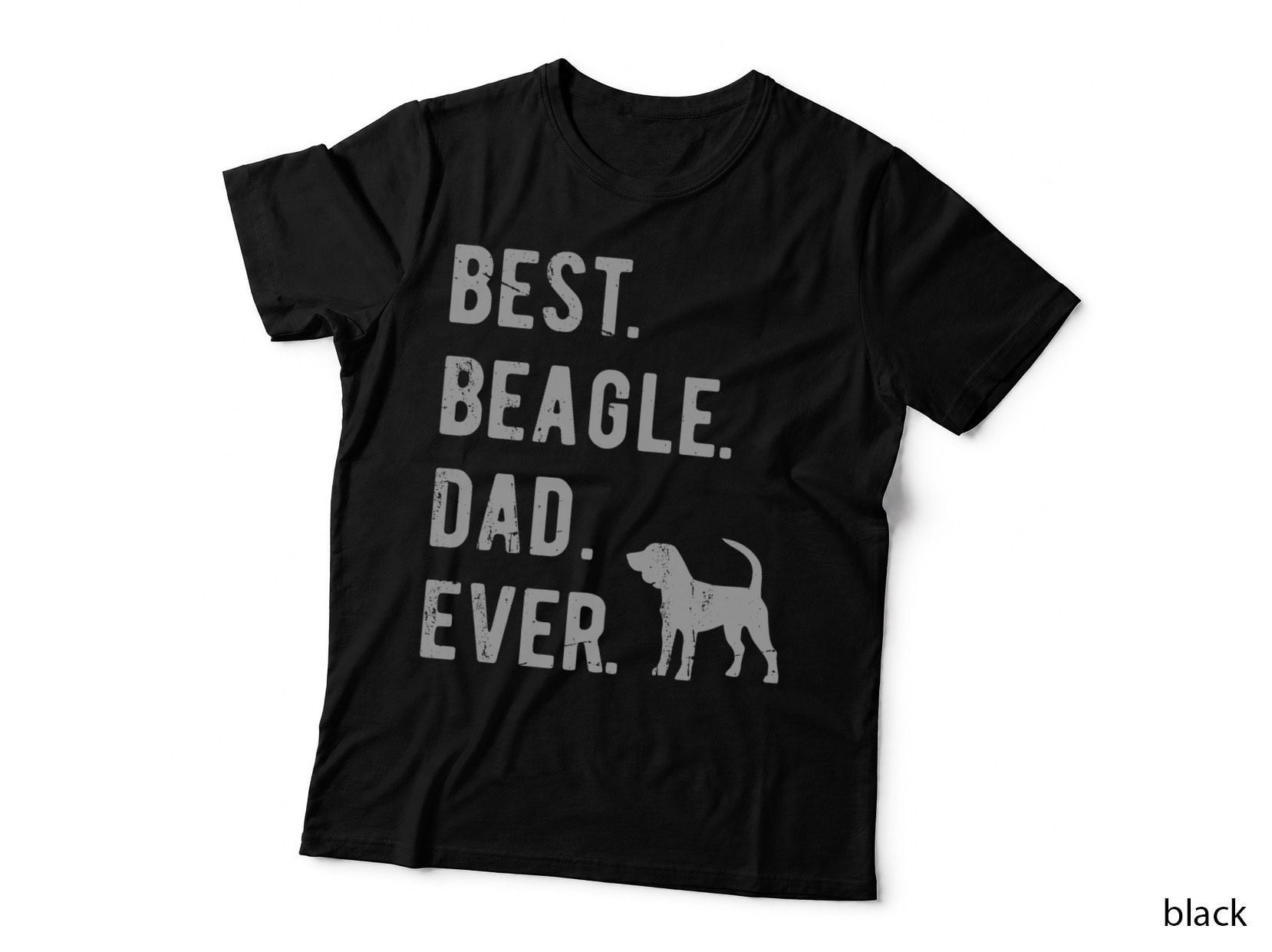 Best Beagle Dad Ever Funny Beagle Dog Lovers Dad Gift T-Shirt