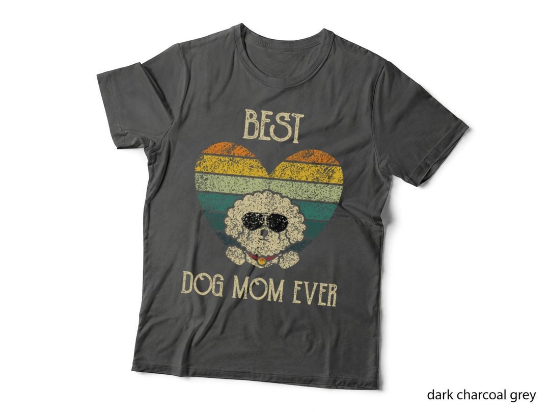 Best Dog Mom Ever - Funny Bichon Frise Dog Bichon Tenerife T-Shirt