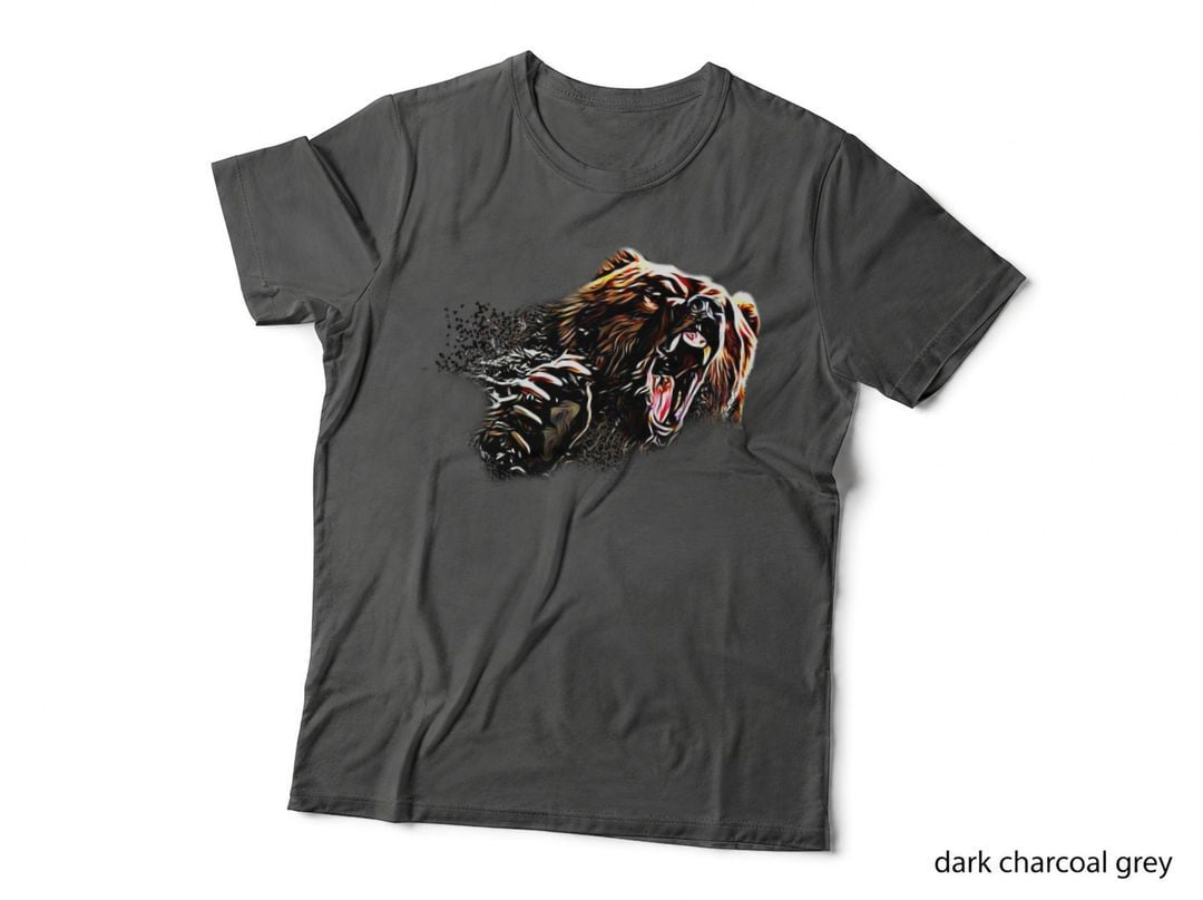 Big Alaska Grizzly Bear Clothing & Apparel - Grizzly Bear T-Shirt