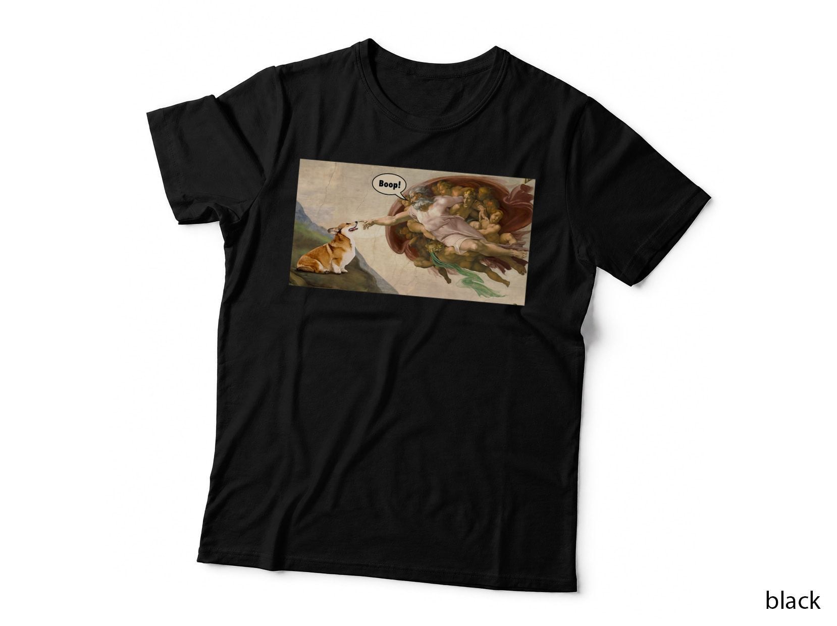 Boop the Snoot of Welsh Corgi Funny Korgi Dog Meme, Dog Lover T-Shirt