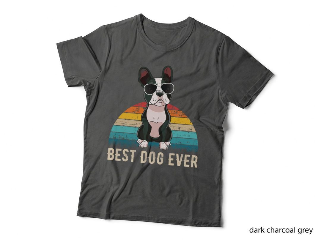 Boston Terrier Dog Breed, Boston Terrier for Women, Cute Dog Lover Gift T-Shirt