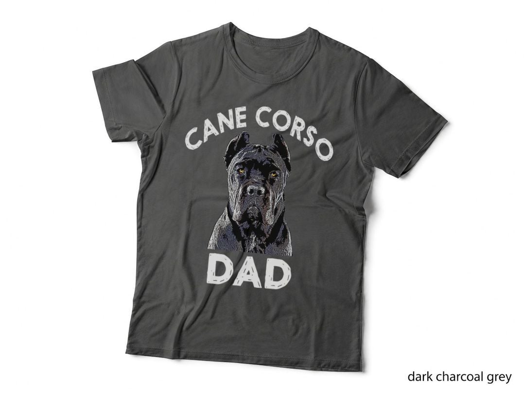 Cane Corso Dad Italian Mastiff T-Shirt Gift, Dog Lover, Pet Parent, for Men