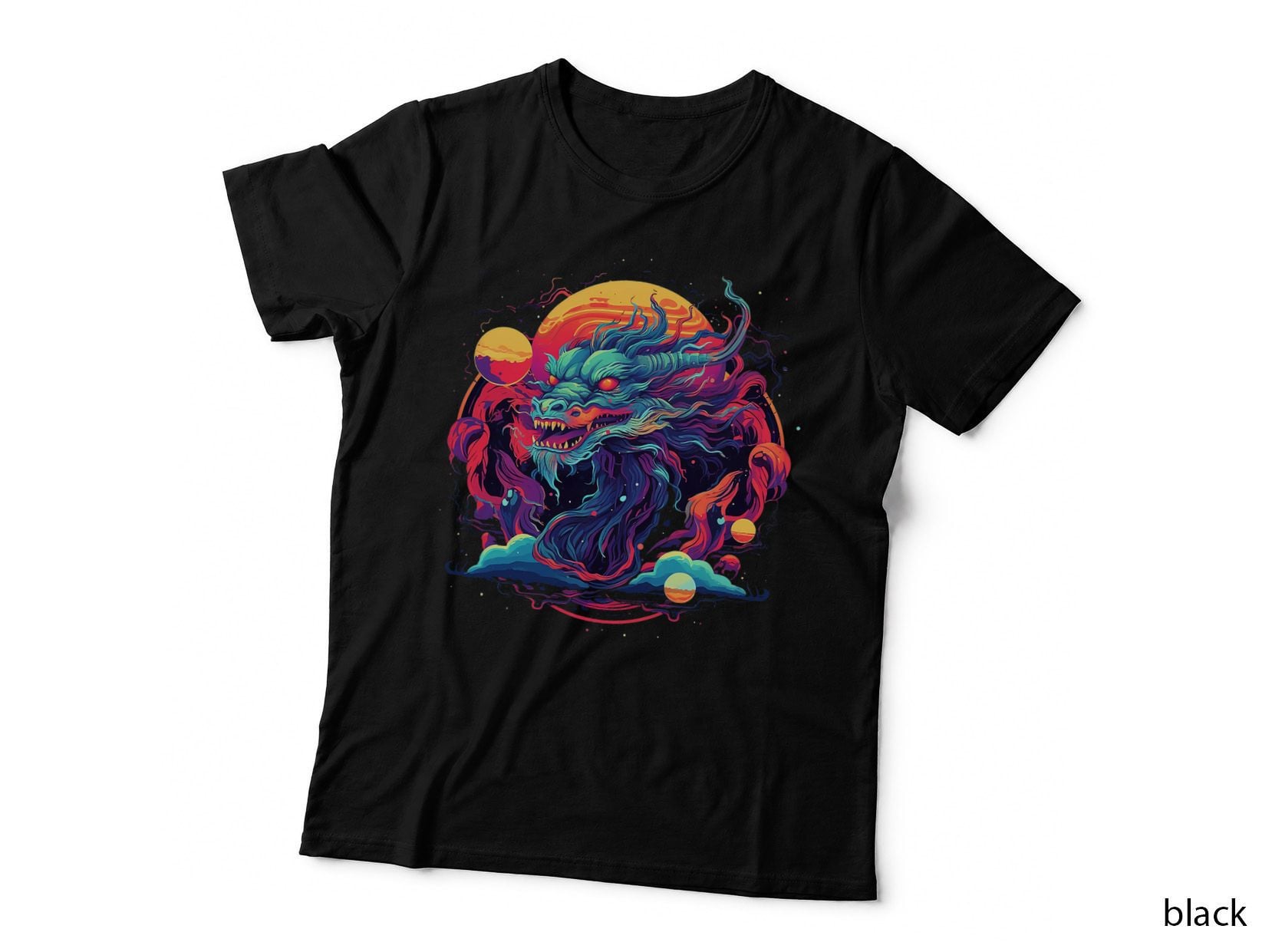 Chinese Japanese Dragon Asian Japan, Oriental Art, Mythical Creature T-Shirt