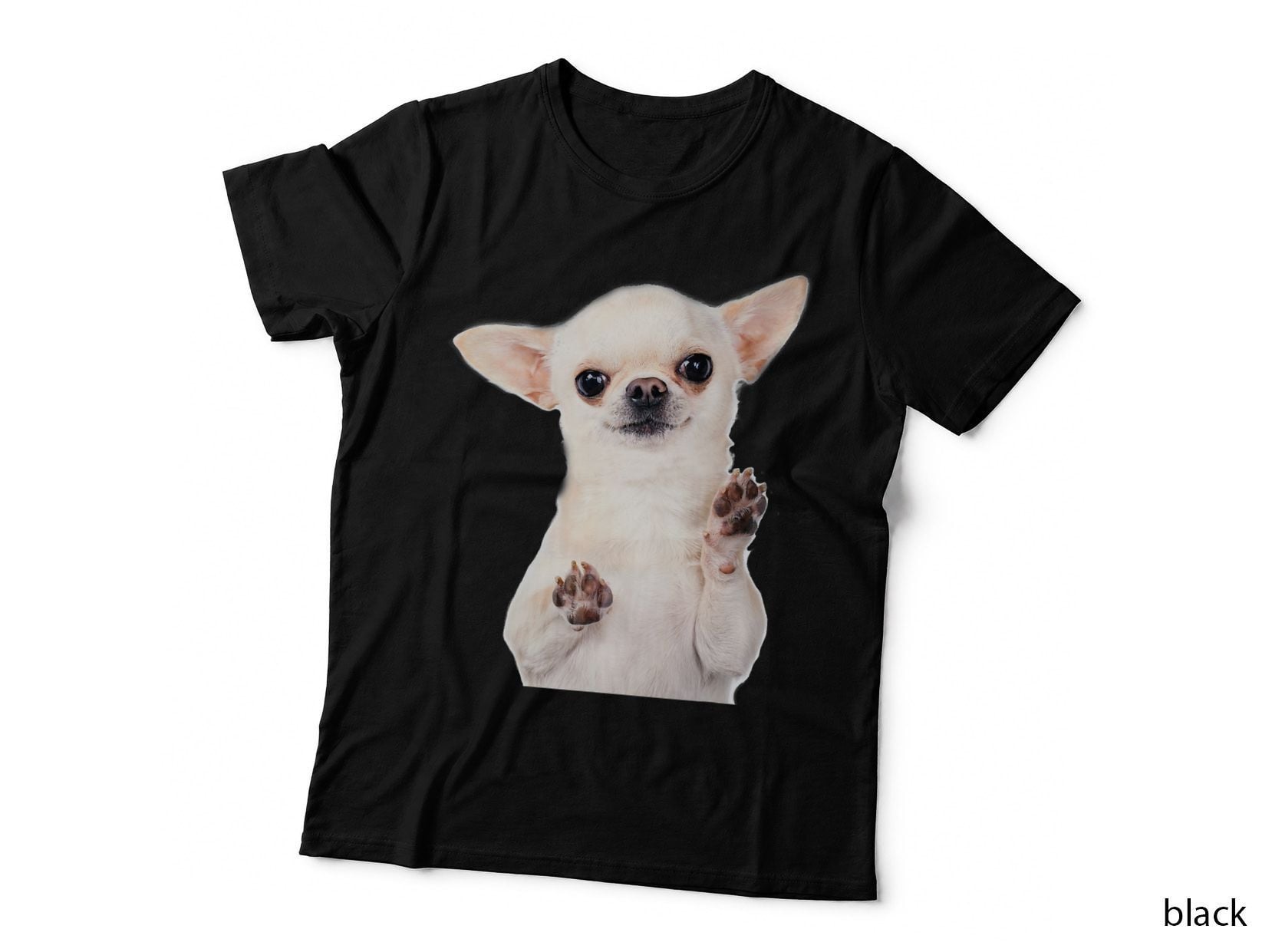 Cute Little Chihuahua Puppy Dog Face for Pet Owners, Men's T-Shirt