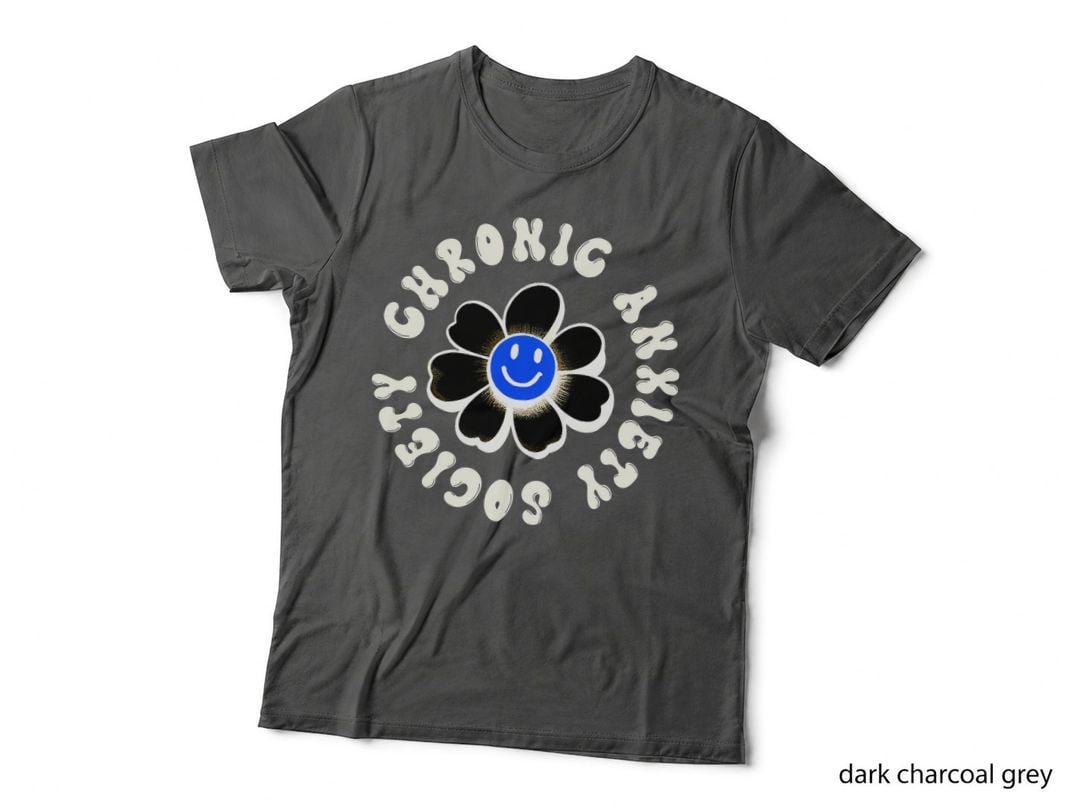 Cute Panda Character Sitting T-Shirt, Funny Sarcastic Graphic Tee