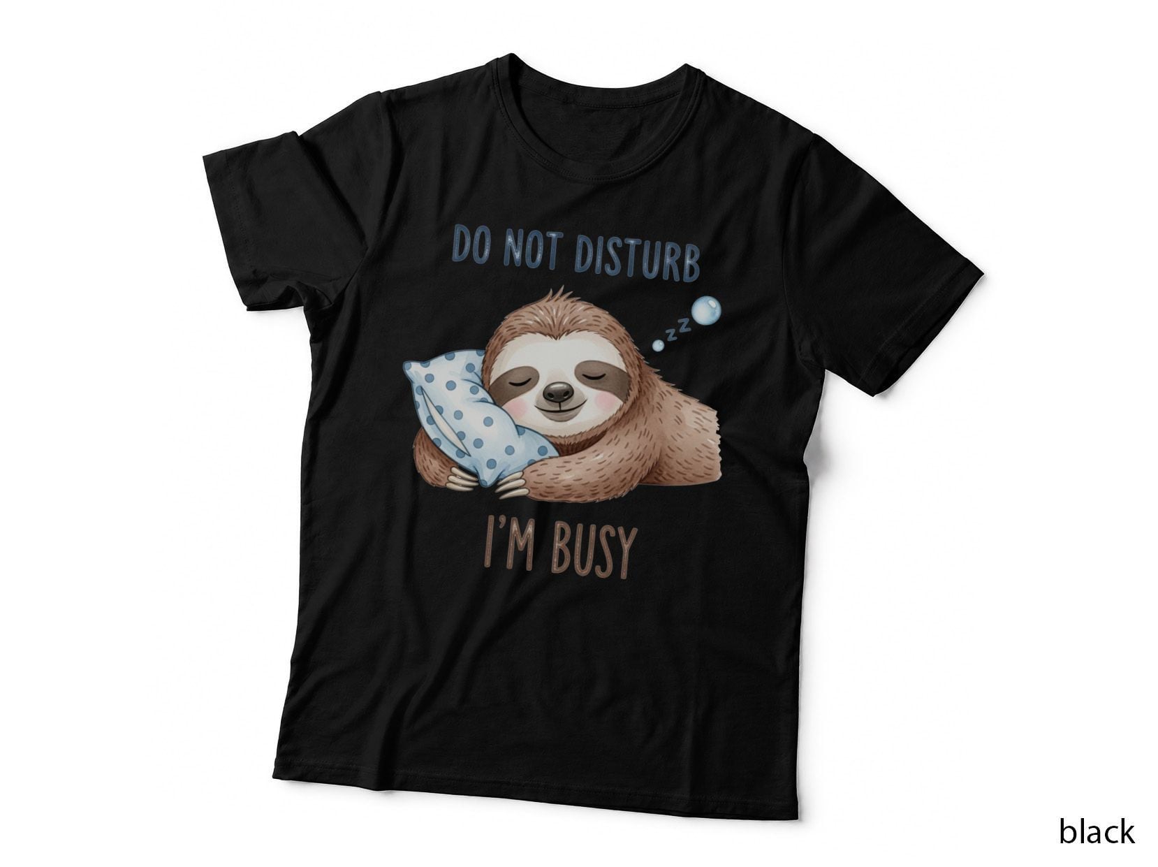 Do Not Disturb I'm Busy Sarcastic Animal T-Shirt