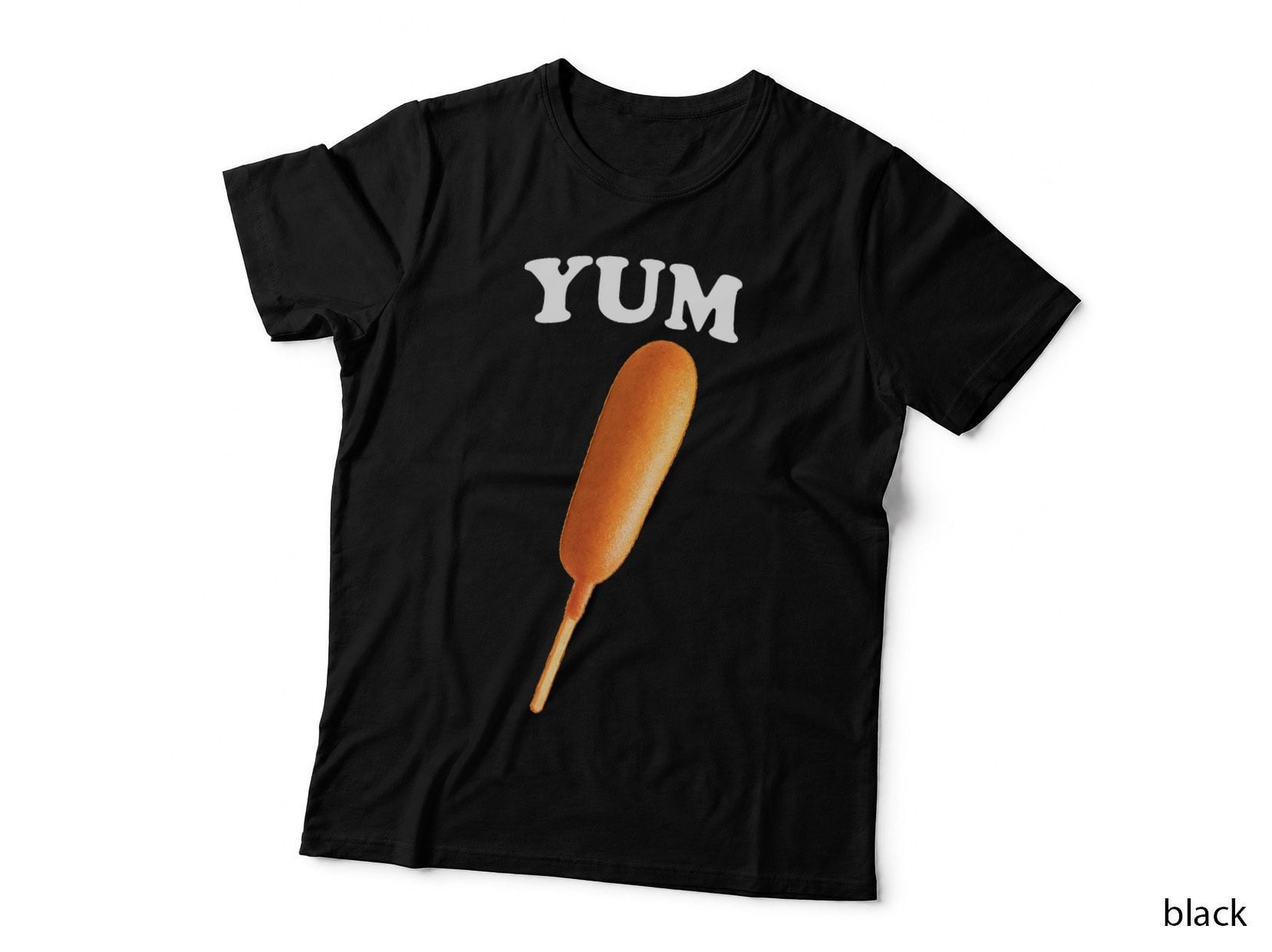Funny Corn Dog Shirt Pronto Pup Gift, Corny Food Humor, for Women T-Shirt