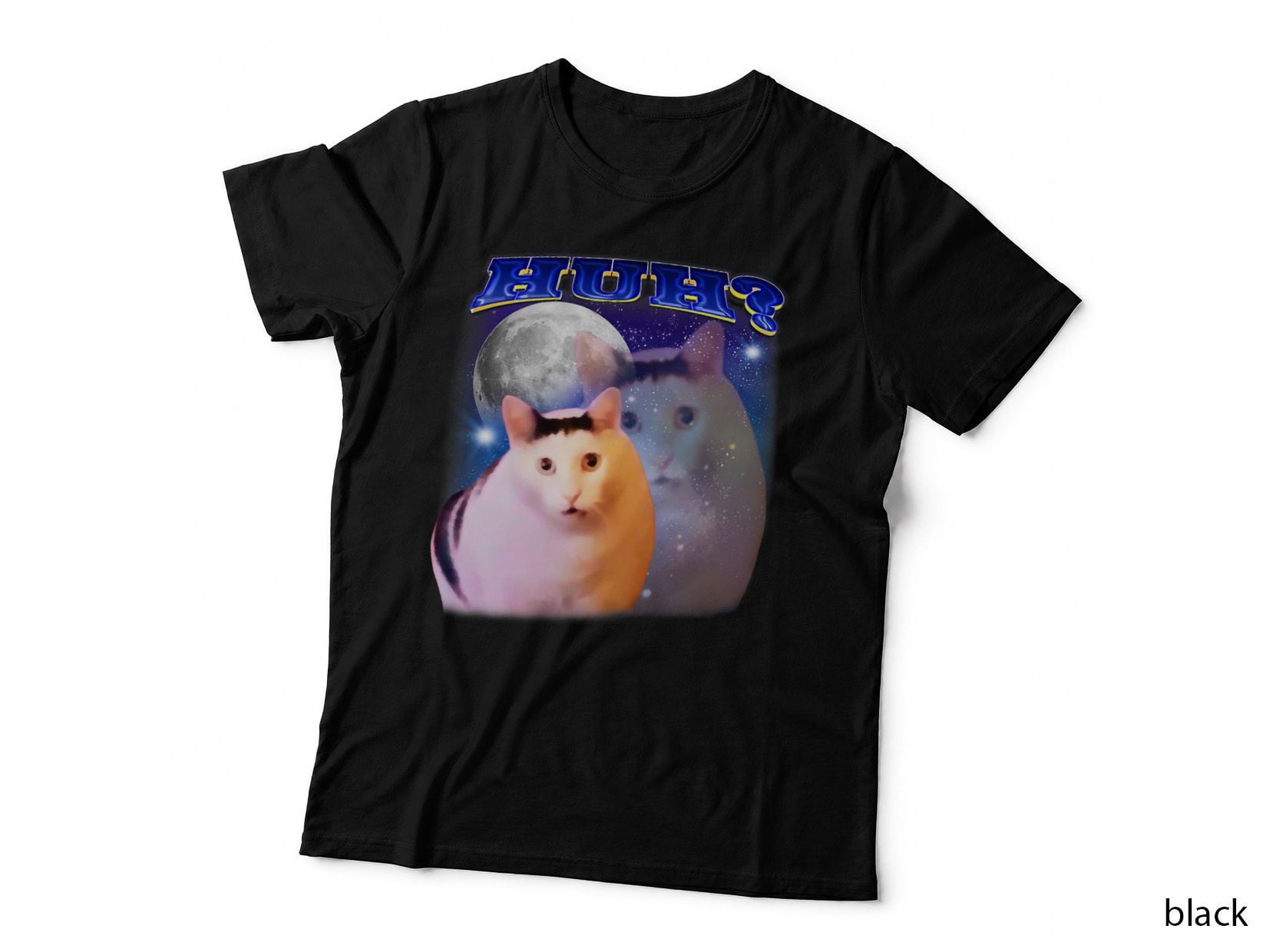 Funny Meme Huh Cat, Internet Humor, Fashion, Fun T-Shirt